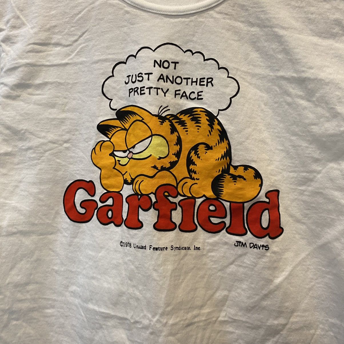 Vintage VINTAGE‼️Garfield Not Just Another Pretty Face In Dream Size US XS / EU 42 / 0 - 5 Thumbnail