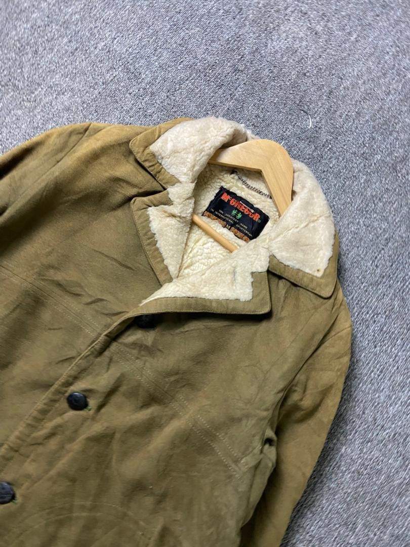 McGregor Vintage McGregor Suede Sherpa Parka Jacket (200) Size US M / EU 48-50 / 2 - 9 Thumbnail