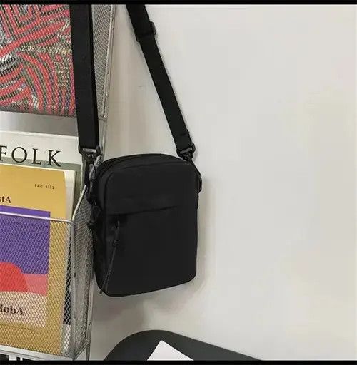 Vintage Mini Black Nylon Crossbody Bags Size ONE SIZE - 3 Thumbnail