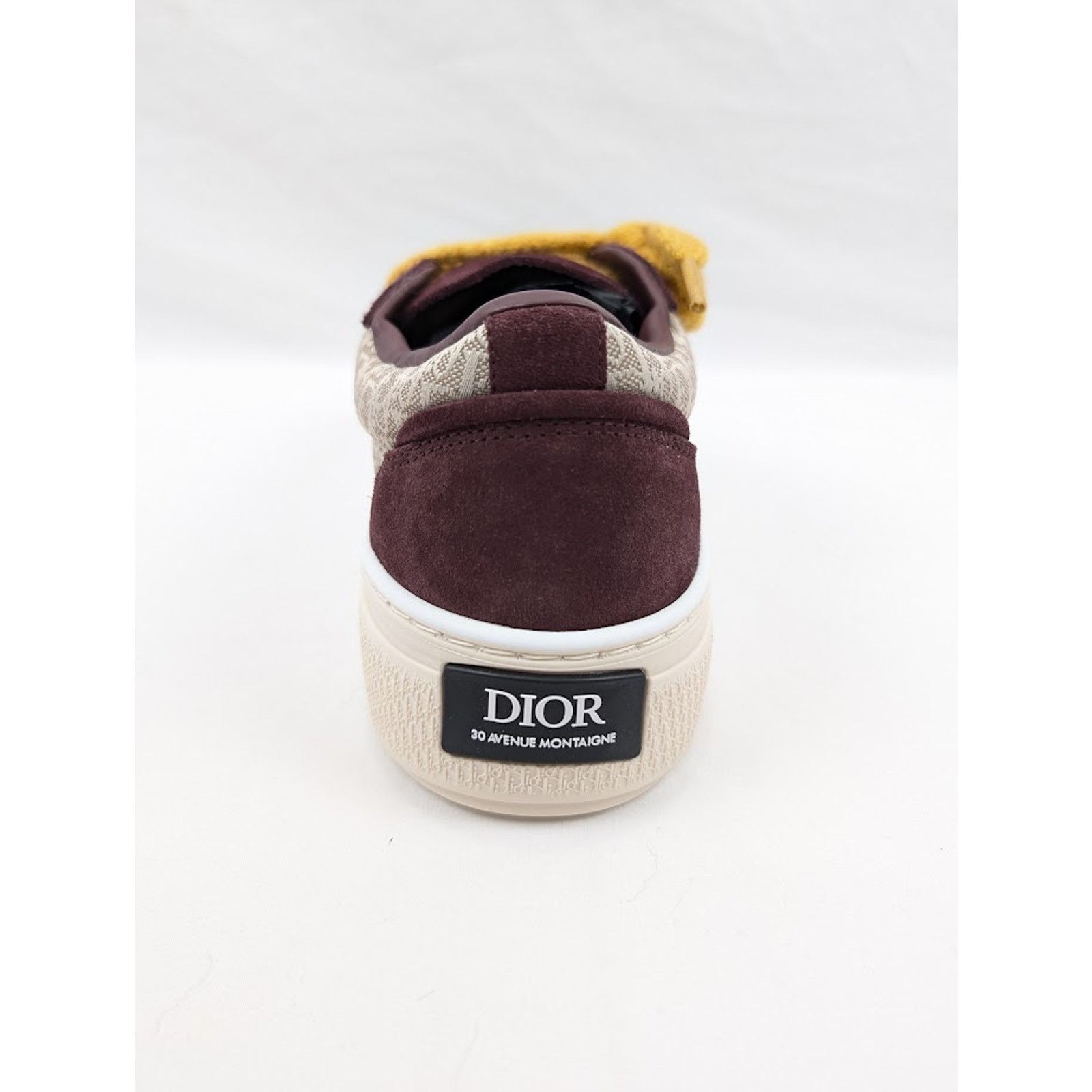 Dior o1rshd1 B33 Tennis Low-Top Sneakers in Violet/Beige Size US 8 / EU 41 - 10 Thumbnail