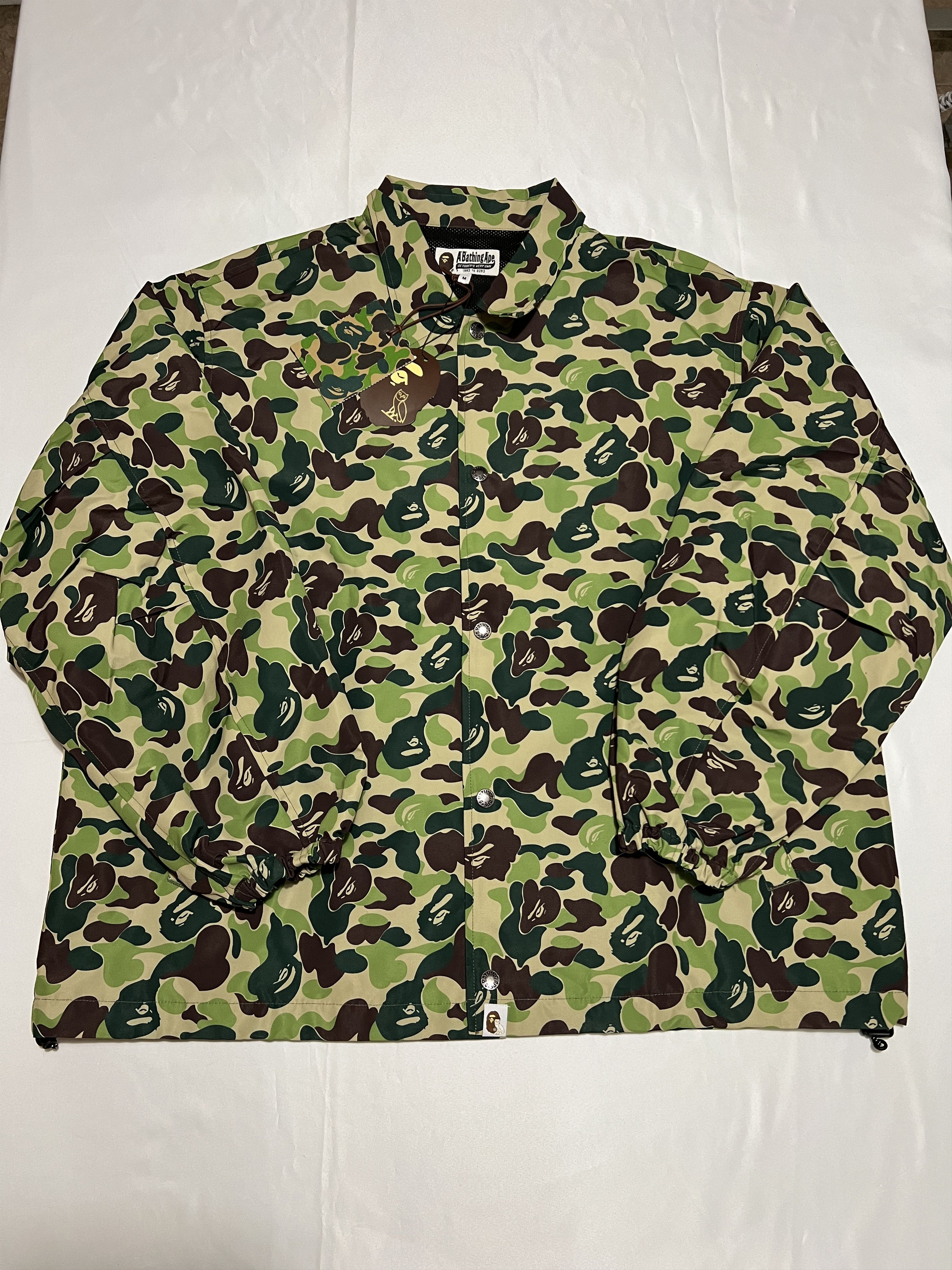 Bape × October's Very Own BAPE x OVO ABC ABC Camo Coach Jacket Size US M / EU 48-50 / 2 - 2 Thumbnail