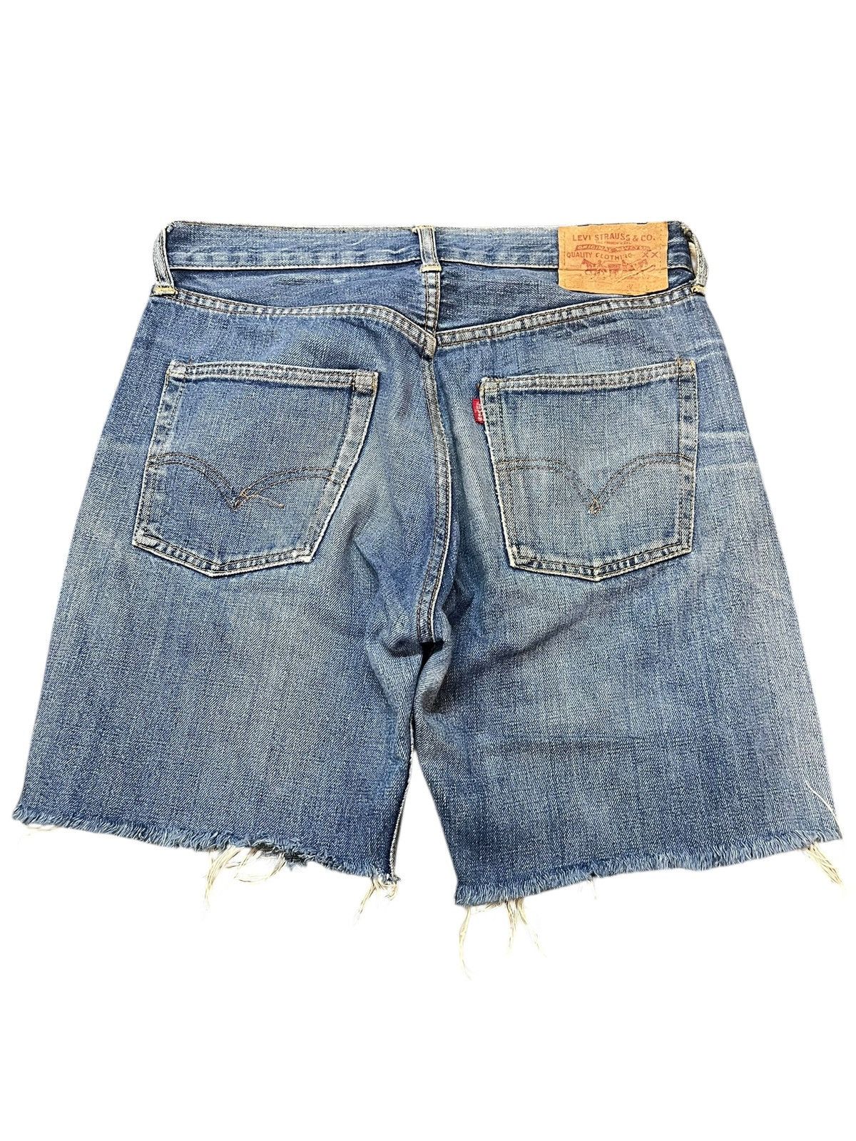 Levi's Vintage Clothing Vintage Levi’s Scovill Big E Selvedge Shorts Denim Size US 29 - 8 Thumbnail