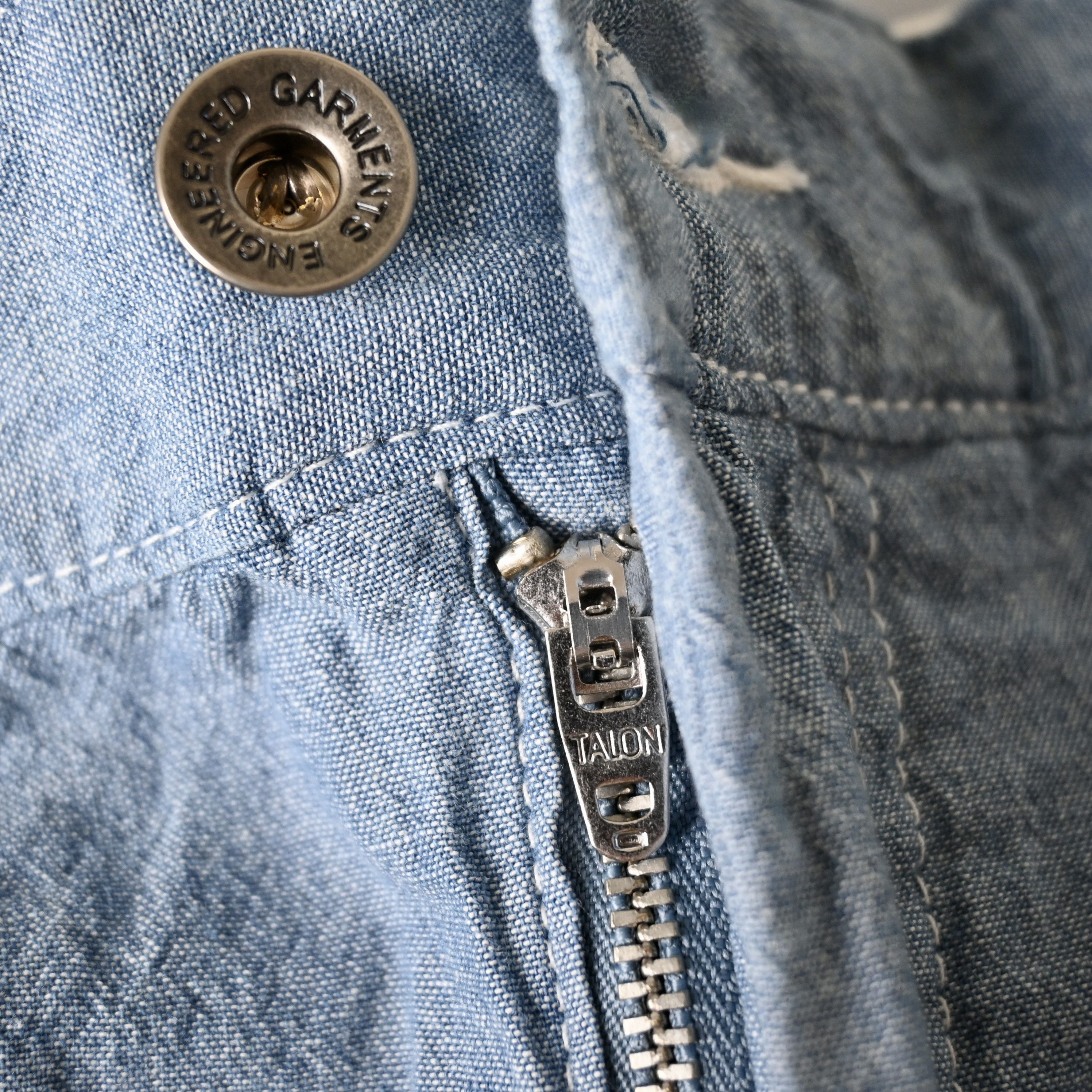Engineered Garments UNUSED, Engineered Garments painter shorts, chambray, S Size US 33 - 7 Thumbnail
