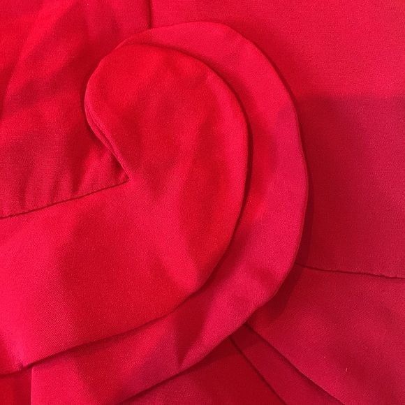 Carolina Herrera CAROLINA HERRERA size 16 knee length red dress in excellent Size XXL / US 16-18 / IT 52-54 - 6 Thumbnail