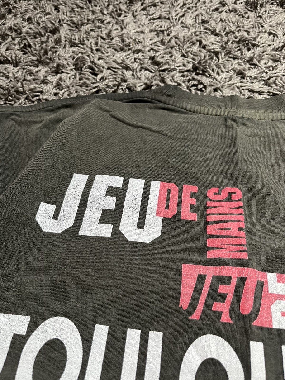 Nike Rare Nike Stade Toulousain "Jeu de mains de Toulousains" Tee Size US L / EU 52-54 / 3 - 5 Thumbnail