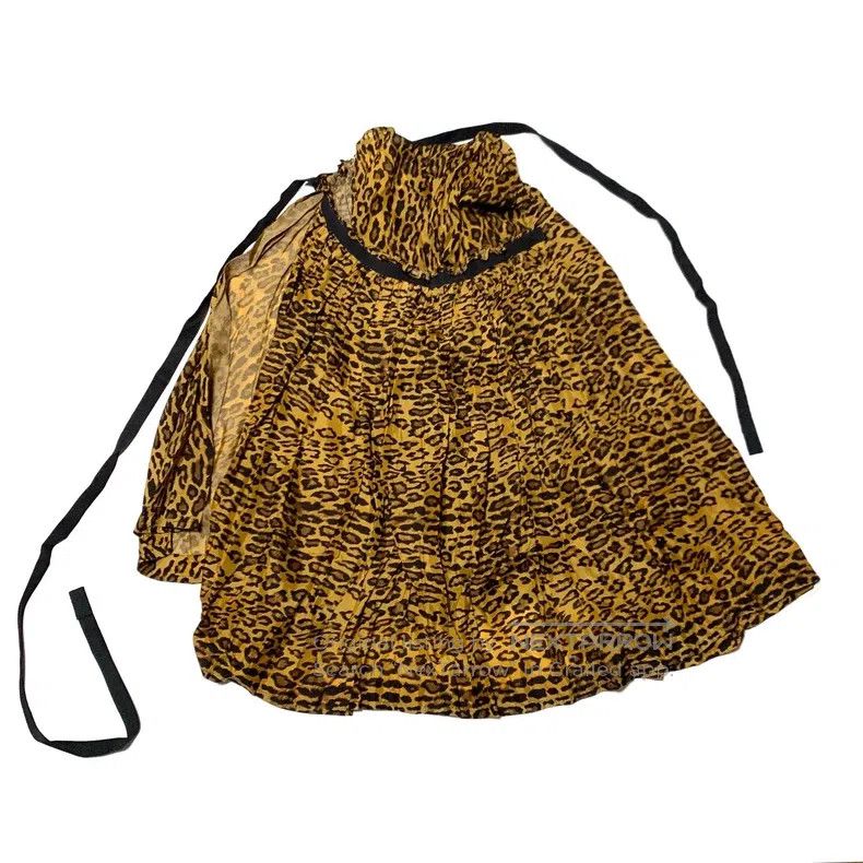 Junya Watanabe Junya Watanabe Leopard-print deformed apron skirt Size XS / US 0-2 / IT 36-38 - 9 Thumbnail