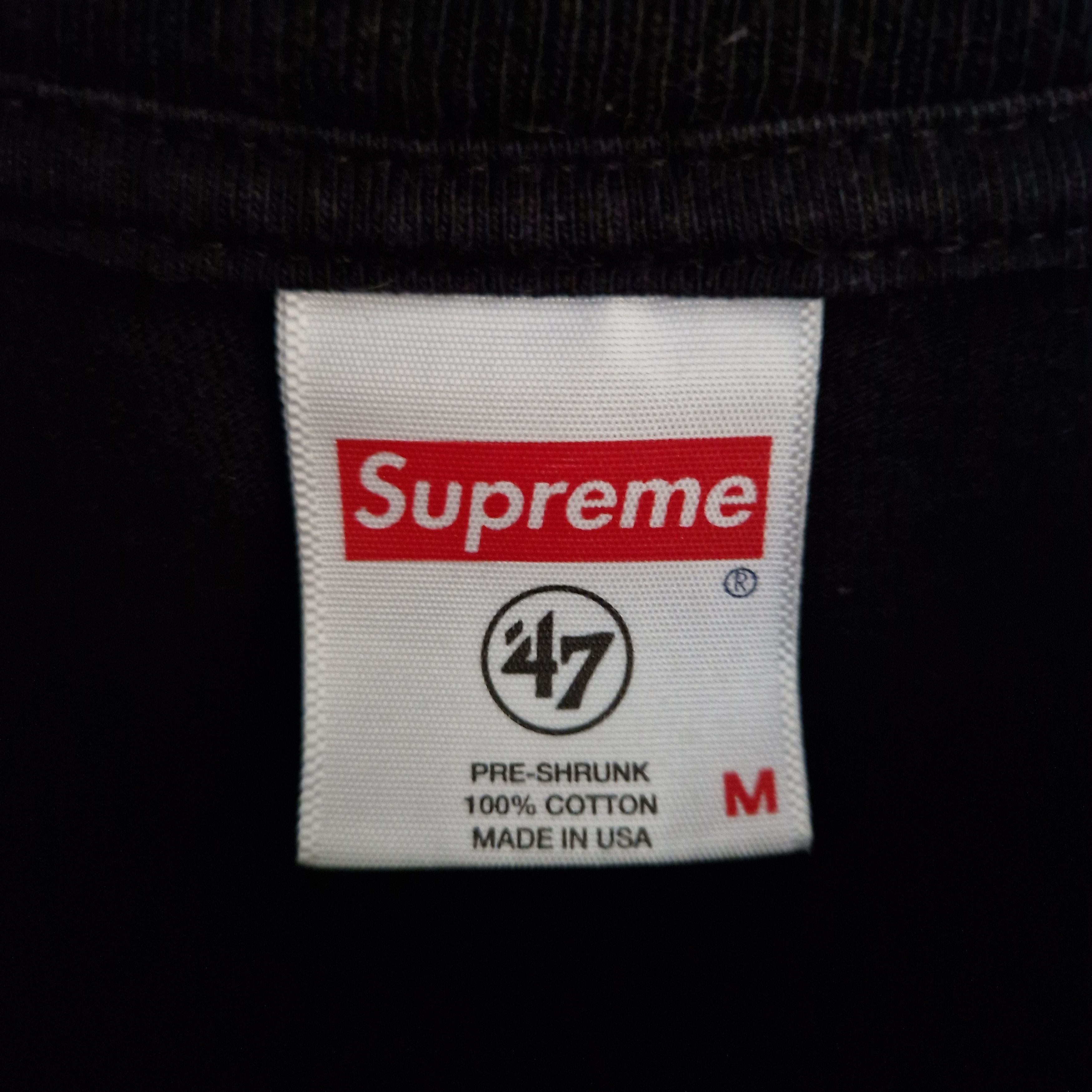 NFL × Supreme Supreme x NFL Raiders '47 Pocket Tee Size US M / EU 48-50 / 2 - 7 Thumbnail