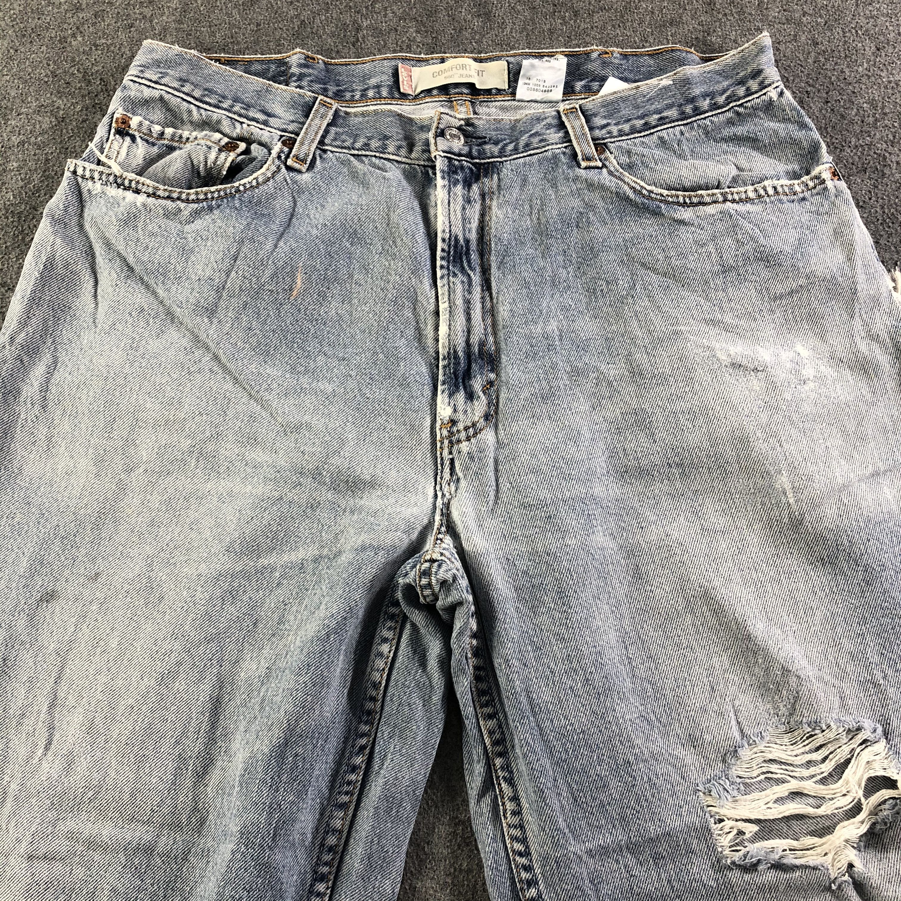 Levi's Vintage Levis 560 Jeans-J3366 Size US 37 - 3 Thumbnail