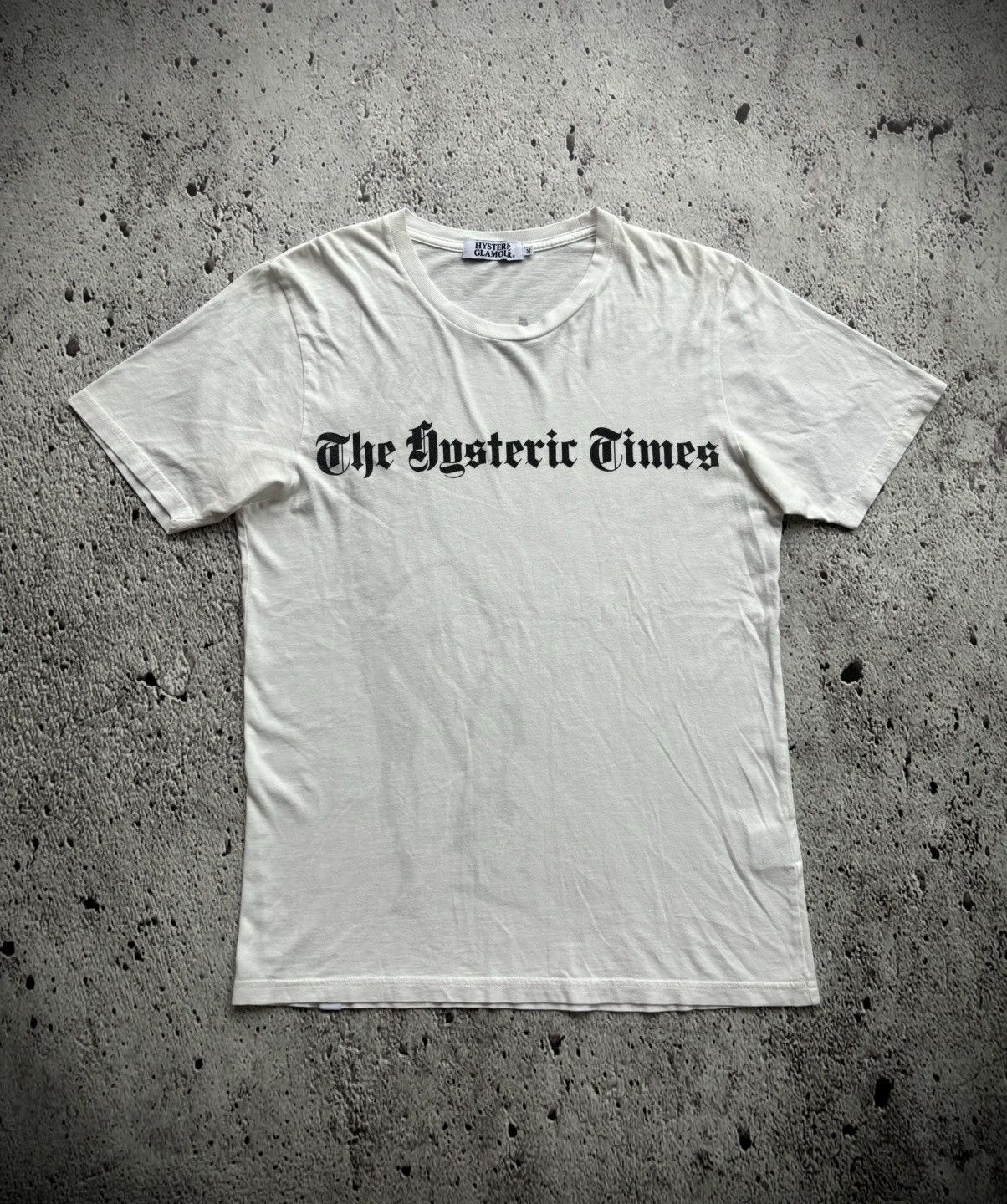 Hysteric Glamour The Hysteric Glamour Times tshirt Size US M / EU 48-50 / 2 - 3 Thumbnail