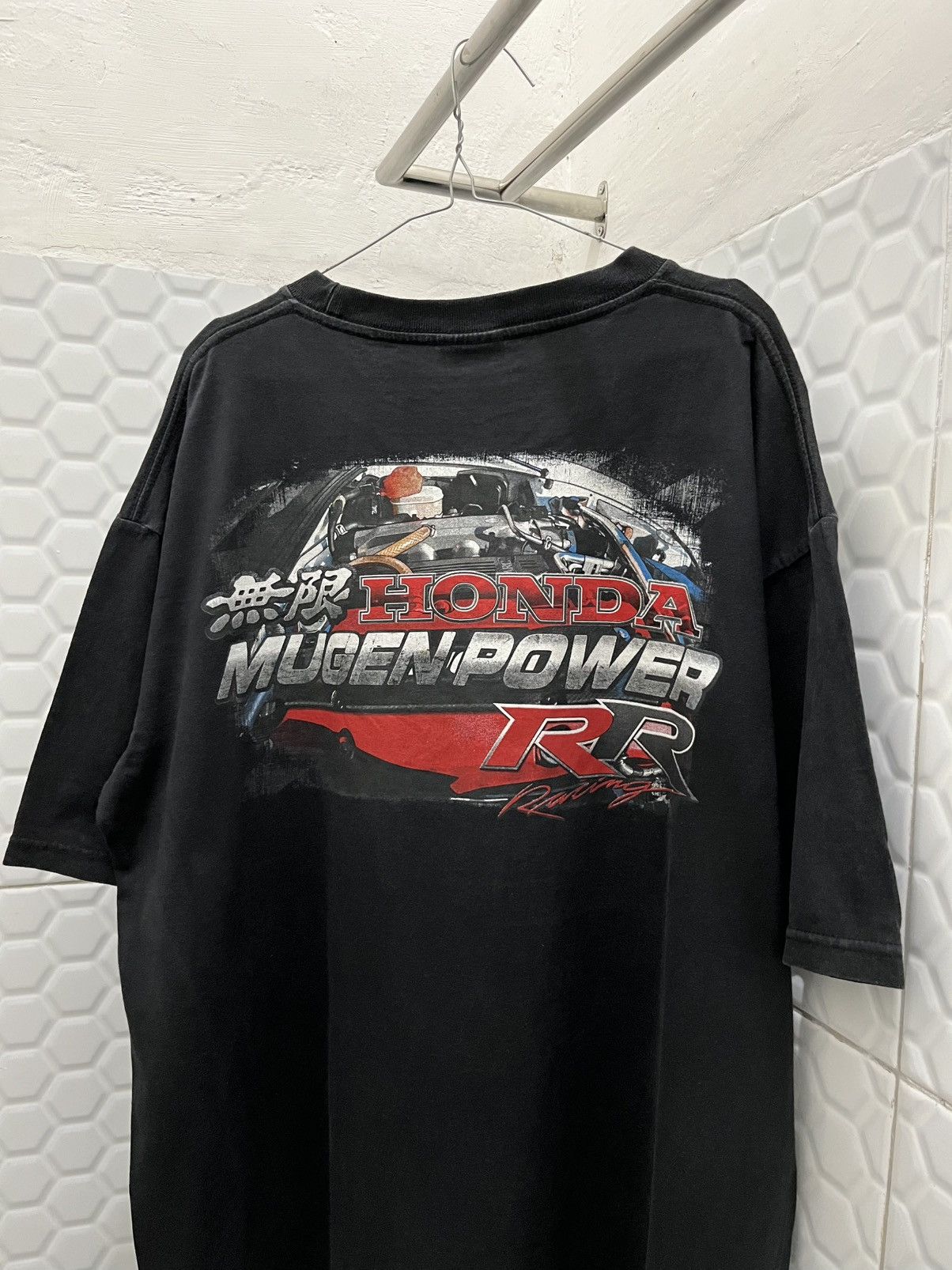 Honda Vintage Honda Mugen Power RR Racing Tee Size US XL / EU 56 / 4 - 4 Thumbnail