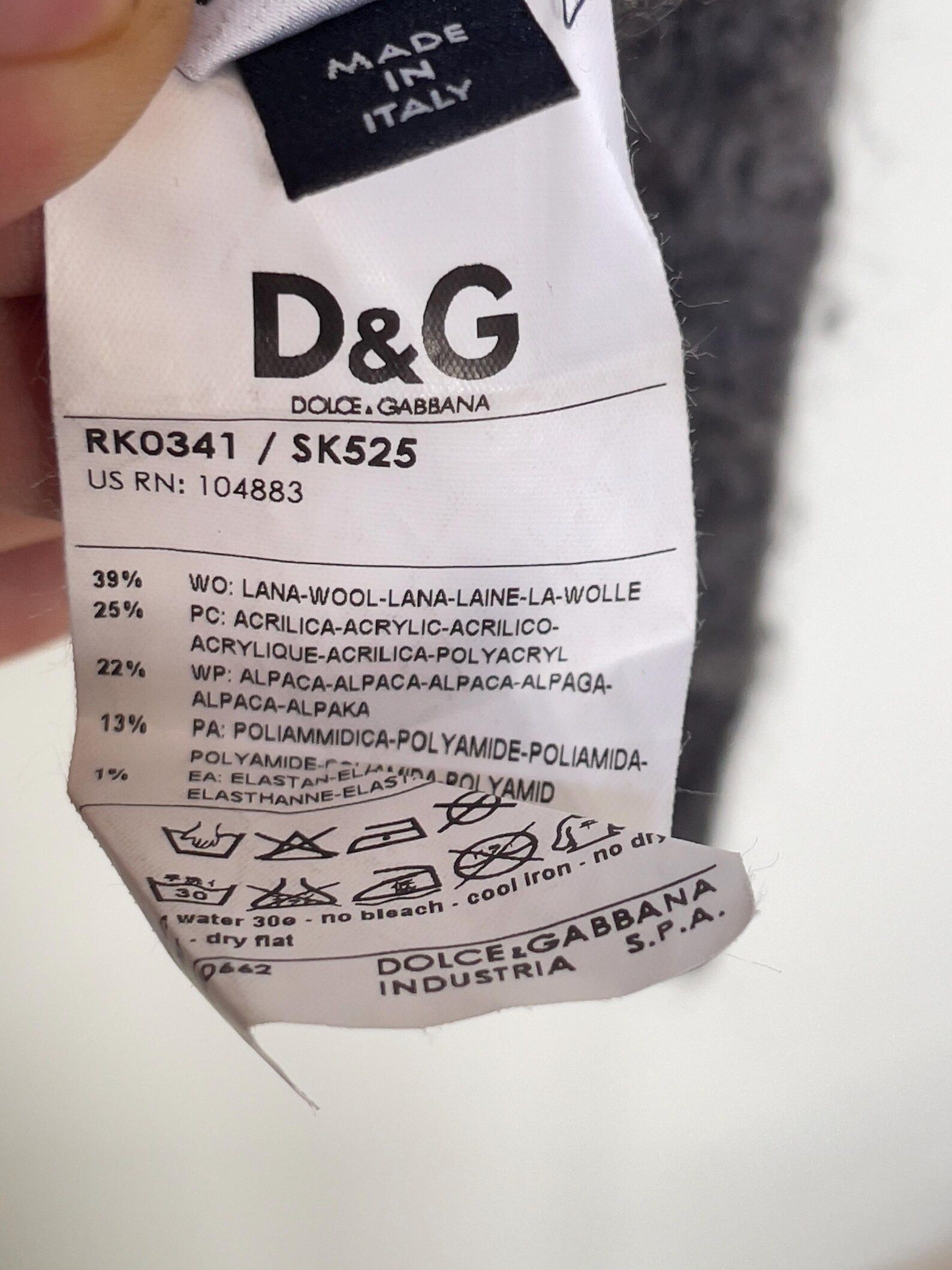 Dolce & Gabbana 🔥 turtleneck cardigan wool sweater size L dolce Gabbana Size US L / EU 52-54 / 3 - 10 Thumbnail