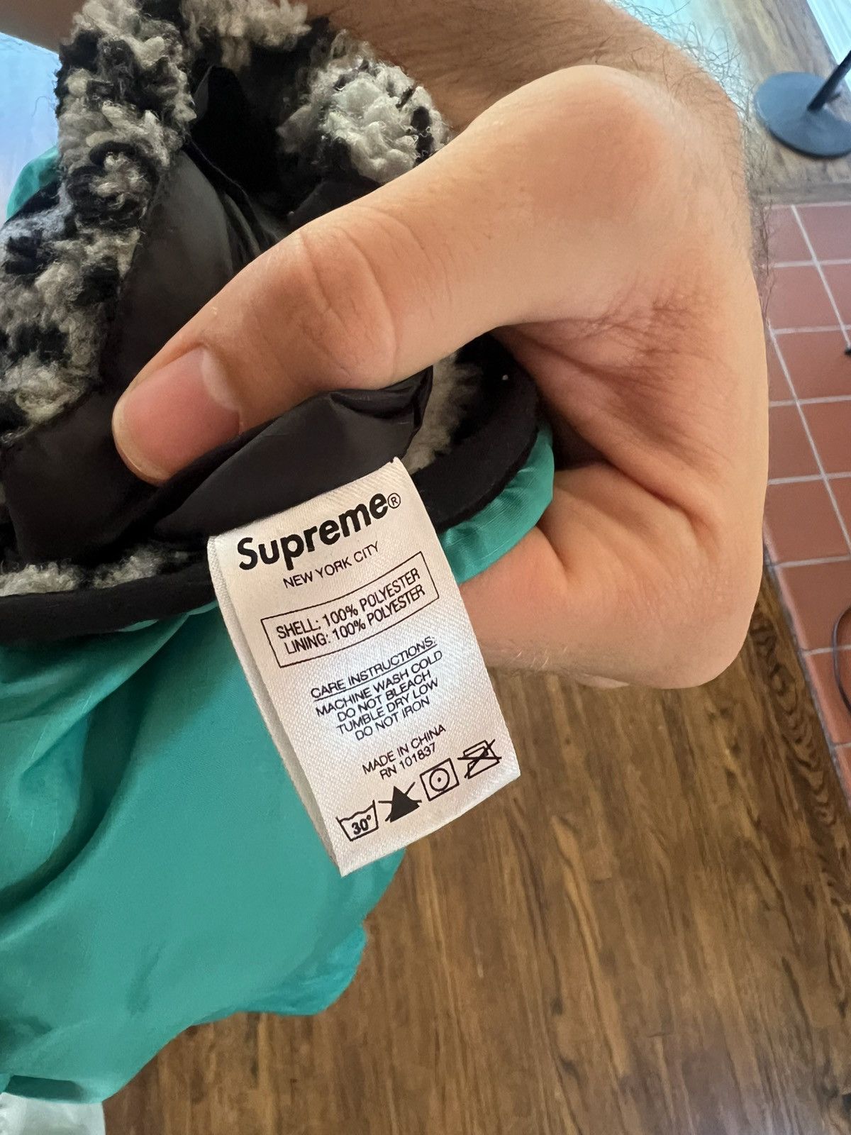 Supreme Supreme Snow Leopard and Teal Reversible Jacket Size US L / EU 52-54 / 3 - 7 Thumbnail