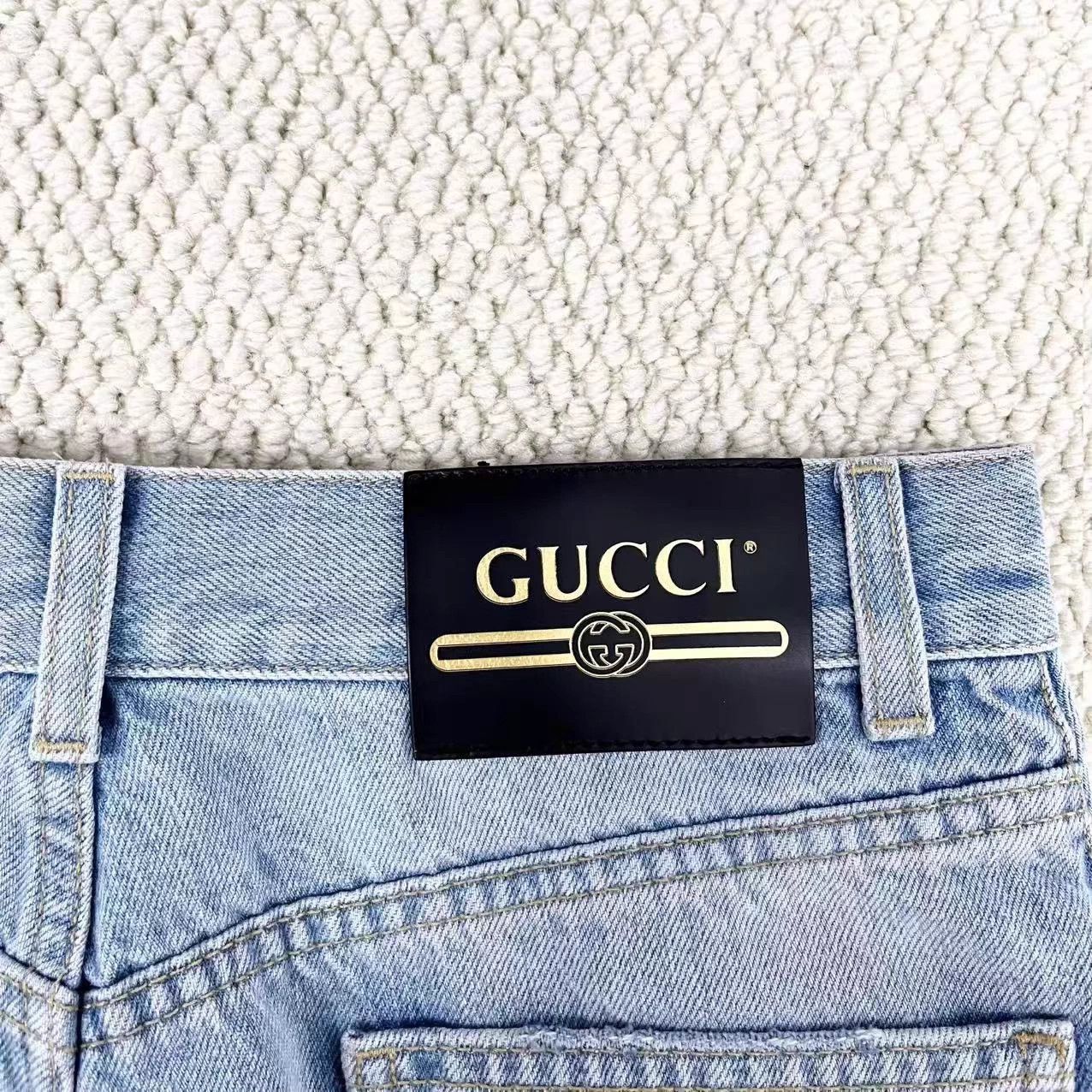 Gucci 【Gucci x Doraemon】Gucci collaboration denim shorts Size 23" - 5 Thumbnail