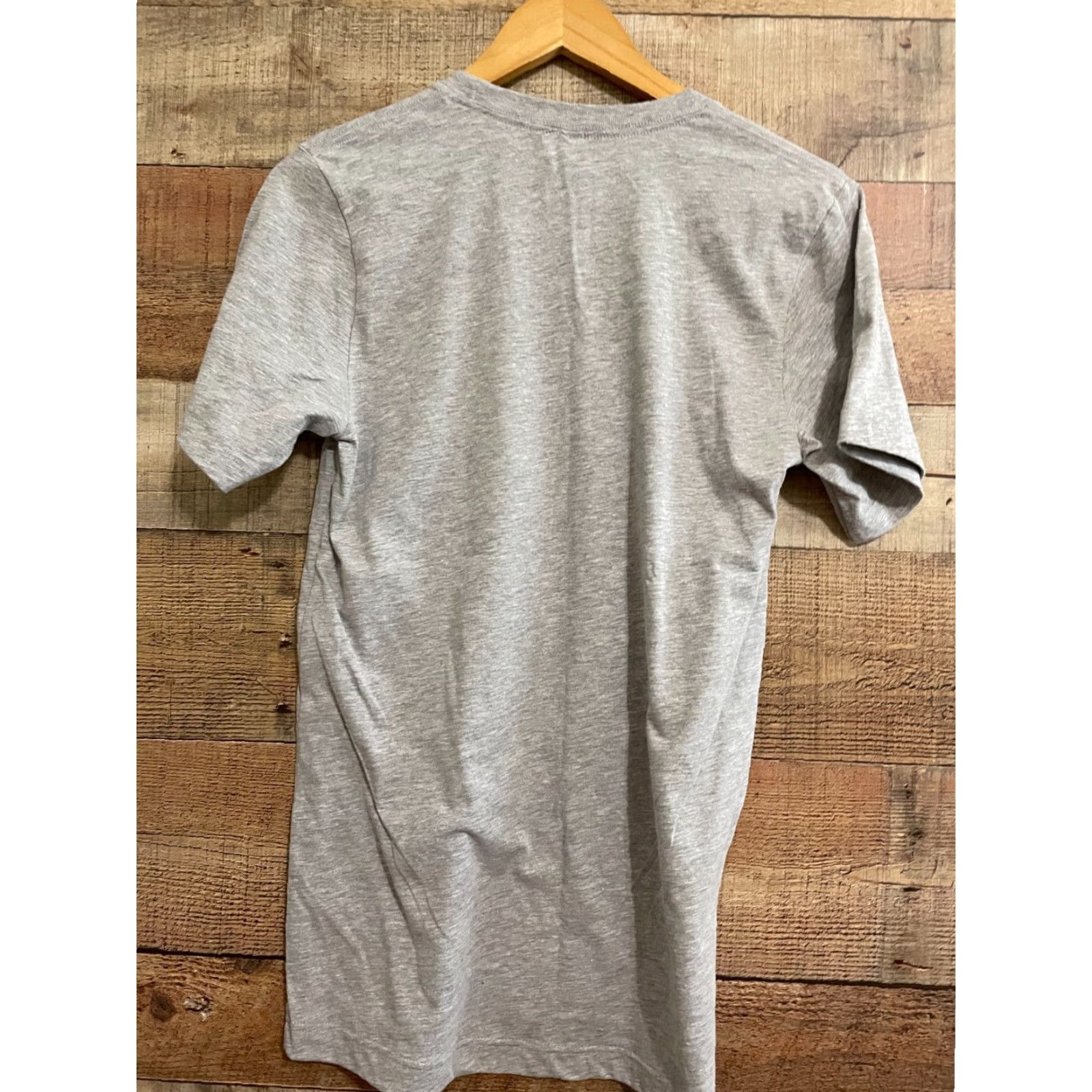 Vintage Canvas Custom womens Small only speak baseball T-Shirt gray, Women, S, Baseball, Regular, Shirt Size S / US 4 / IT 40 - 2 Thumbnail