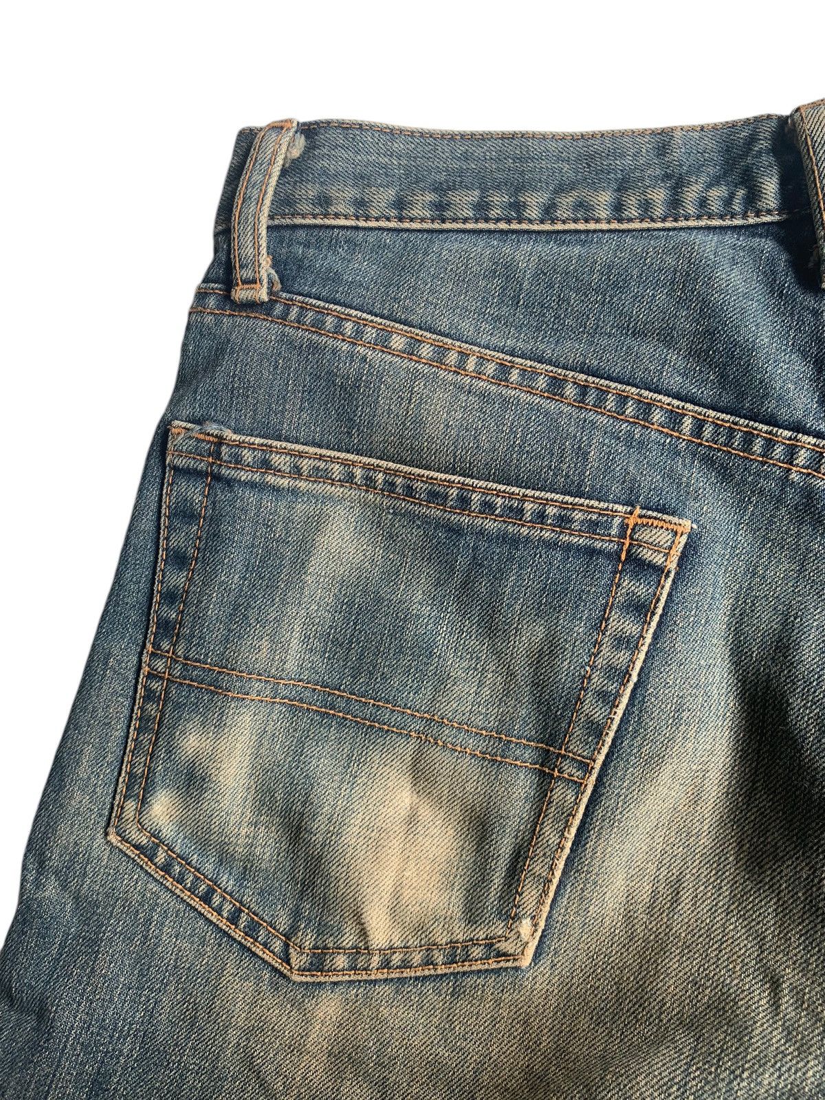 Jean × Polo Ralph Lauren × Vintage POLO RALPH LAUREN JEANS MUDWASH FADED DISTRESSED DENIM Size US 30 / EU 46 - 15 Thumbnail