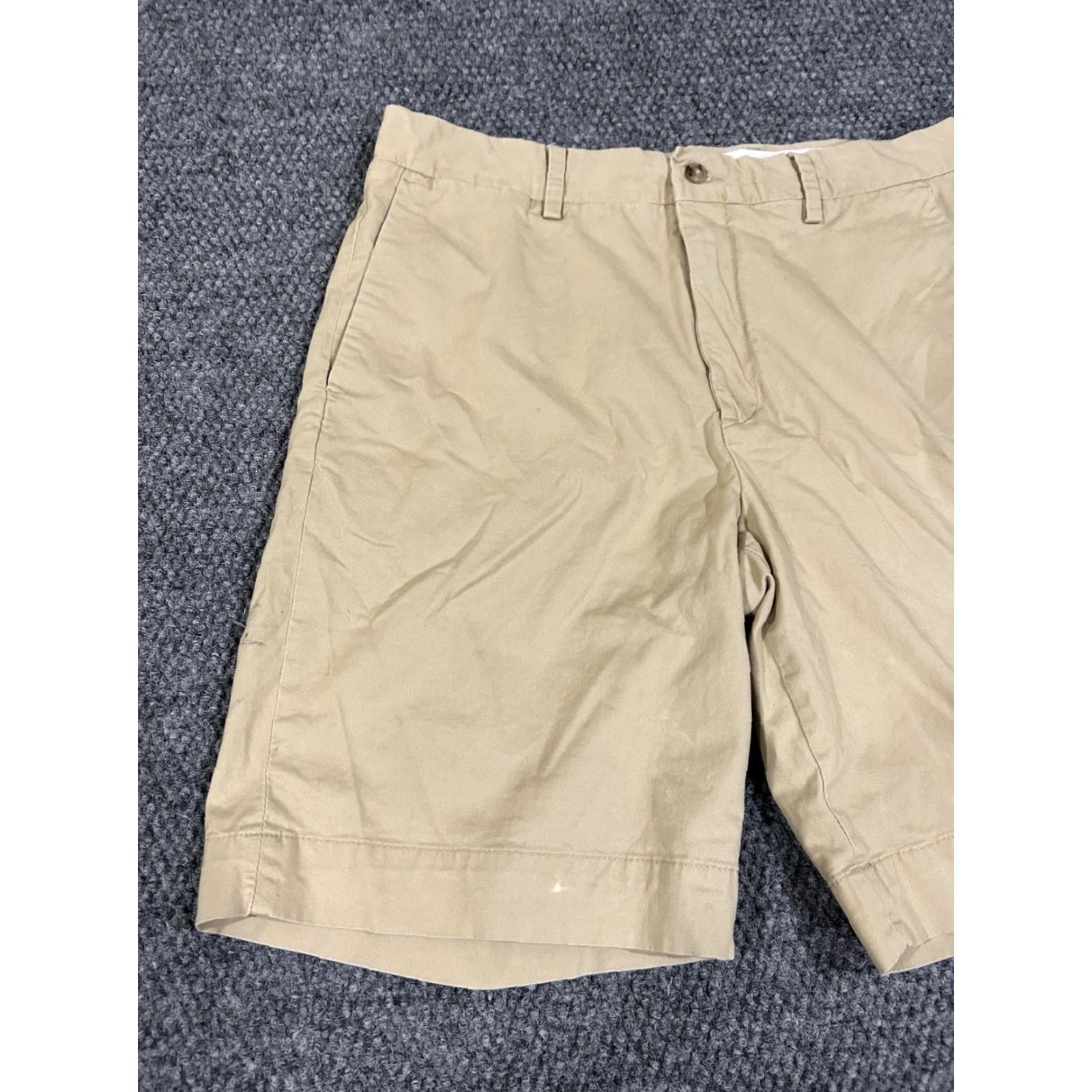 Polo Ralph Lauren Polo Ralph Lauren Shorts Mens 32 Beige Stretch Classic Fit Chino Casual Summer Size US XS / EU 42 / 0 - 2 Thumbnail