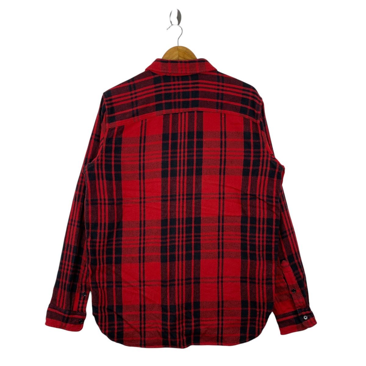 Gap GAP Casualwear Checkered Tartan Flannel Shirts Long Sleeve Size US M / EU 48-50 / 2 - 2 Thumbnail