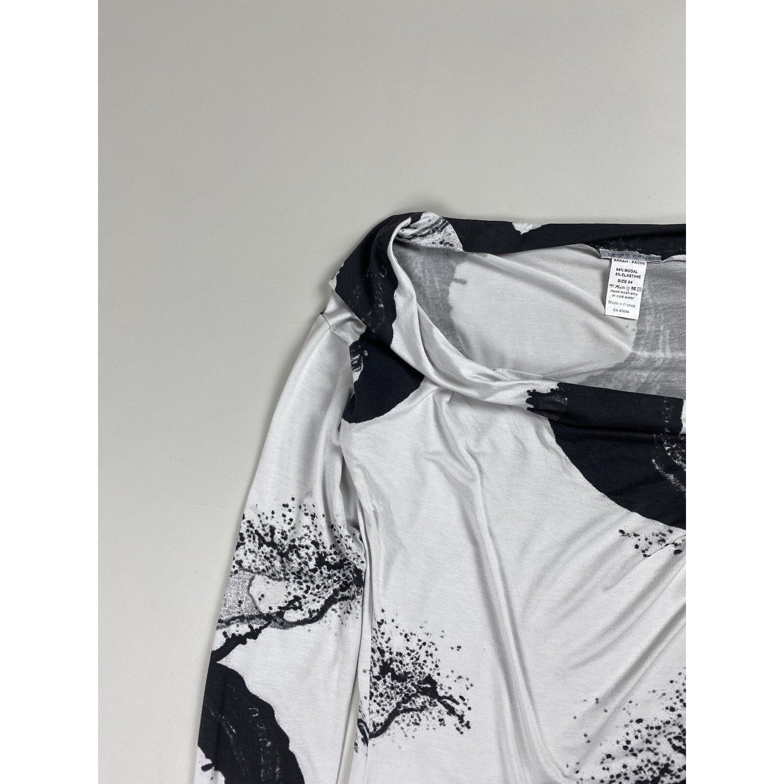 Sarah Pacini Sarah Pacini avant-garde oversized long sleeve tunic blouse Size XL / US 12-14 / IT 48-50 - 4 Thumbnail