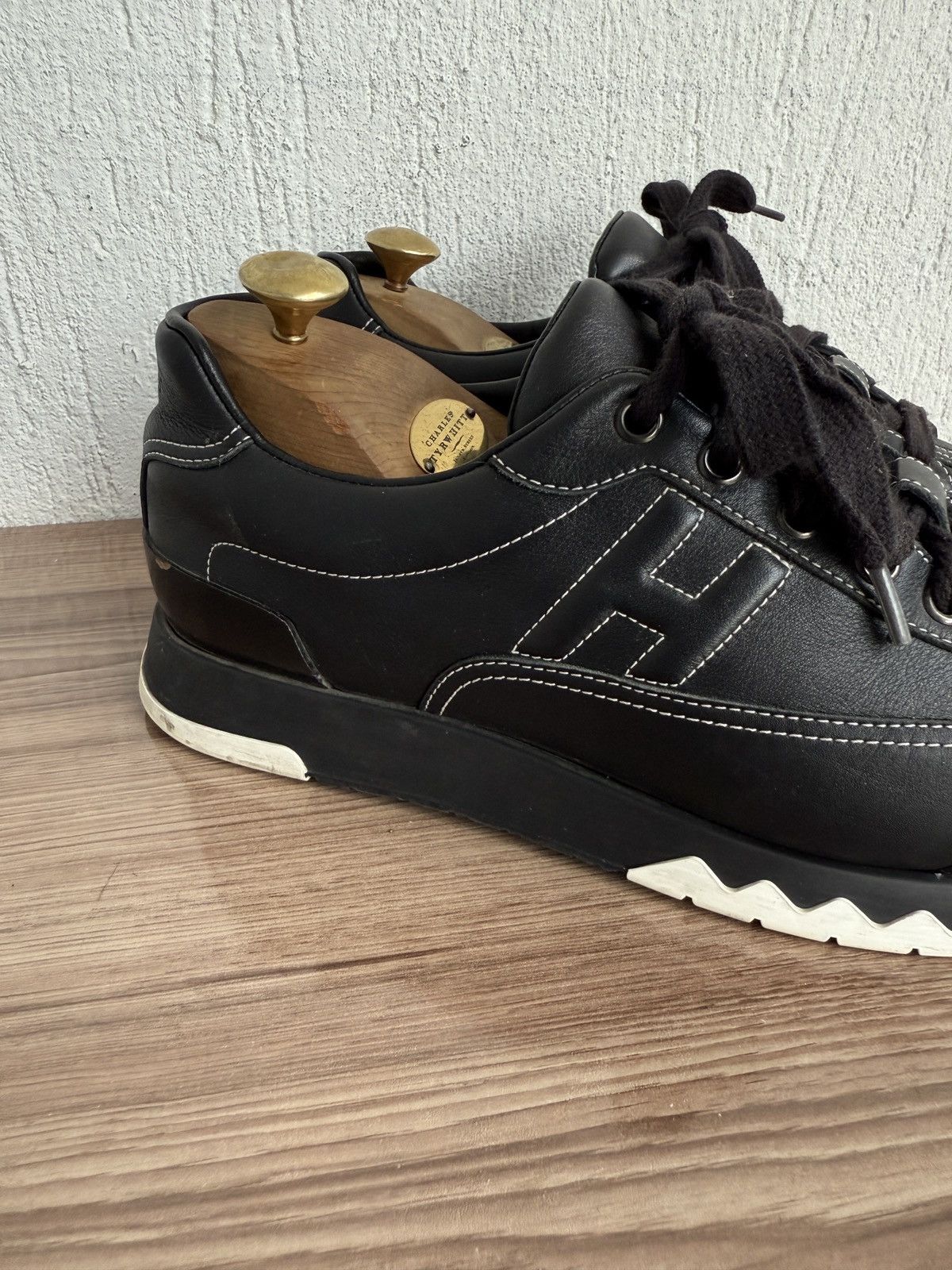 Hermes Trail leather sneaker Size US 8.5 / EU 41-42 - 9 Thumbnail
