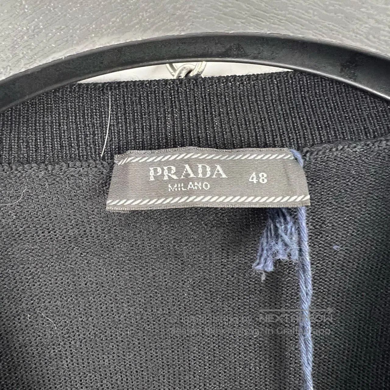Prada Prada Black V-Neck Sleeveless Knit Vest. Size US M / EU 48-50 / 2 - 3 Thumbnail