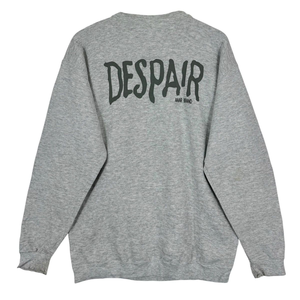 Vintage VINTAGE 90s SKULL ROCK DESPAIR SKATEBOARD CREWNECK Size US M / EU 48-50 / 2 - 7 Thumbnail