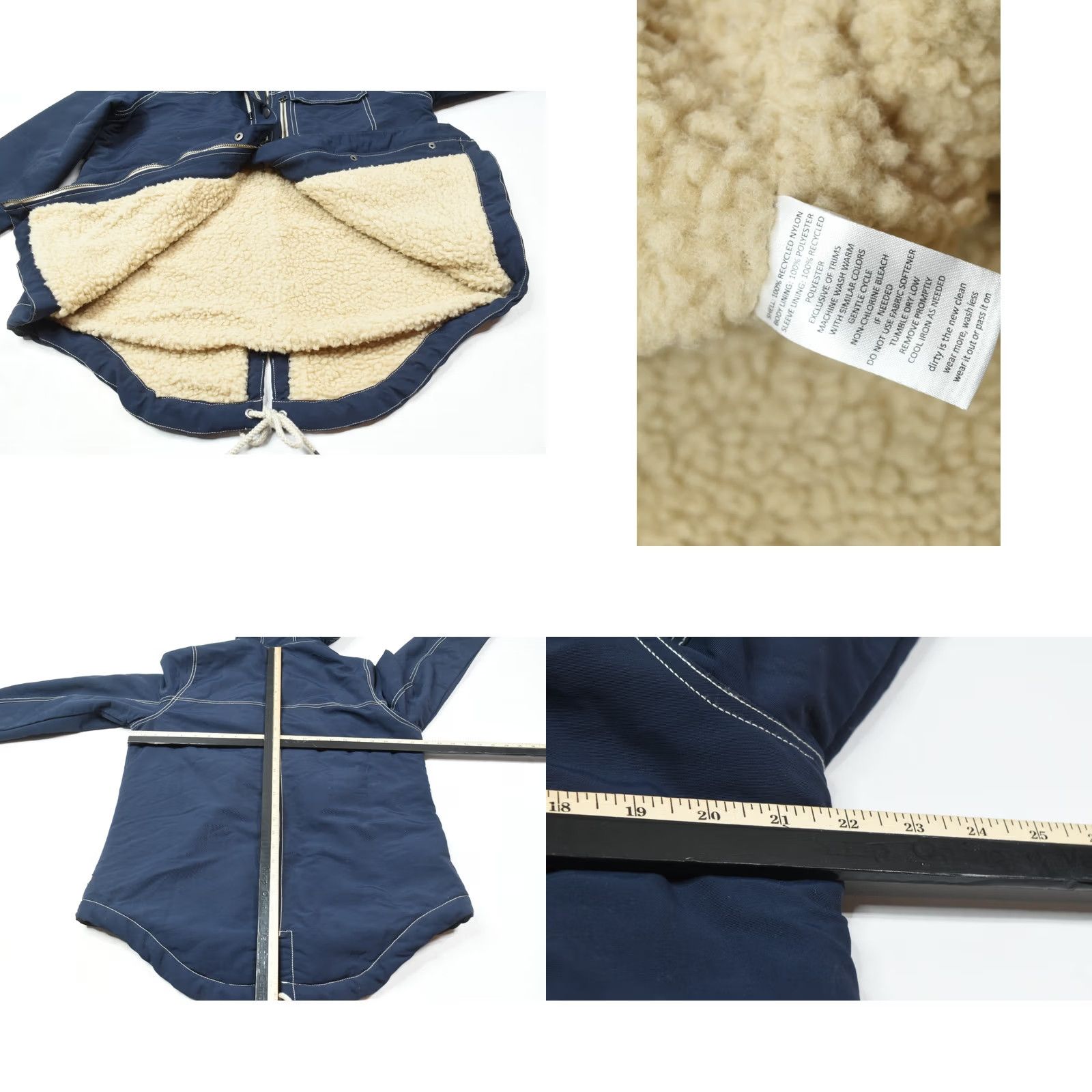 Toad&Co Toad&Co Forester Pass Sherpa Lined Parka Coat Blue Full-Zip Hood Jacket Womens M Size M / US 6-8 / IT 42-44 - 8 Thumbnail