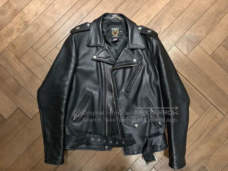 Schott 613US leather coat Size US XS / EU 42 / 0 - 1 Thumbnail