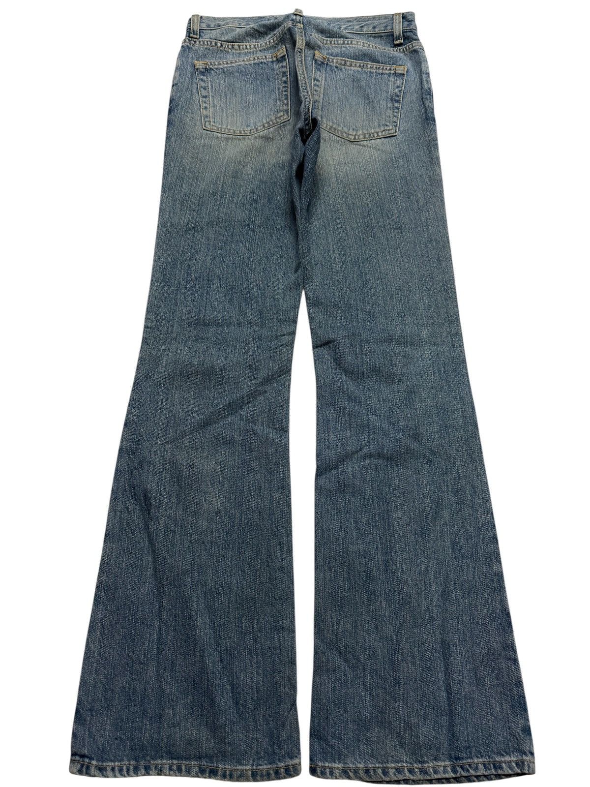 Gap 💥FLARE💥VTG GAP LOW RISE FLARE MUD-WASHED GRUNGE DISTRESSED Size US 27 - 1 Thumbnail