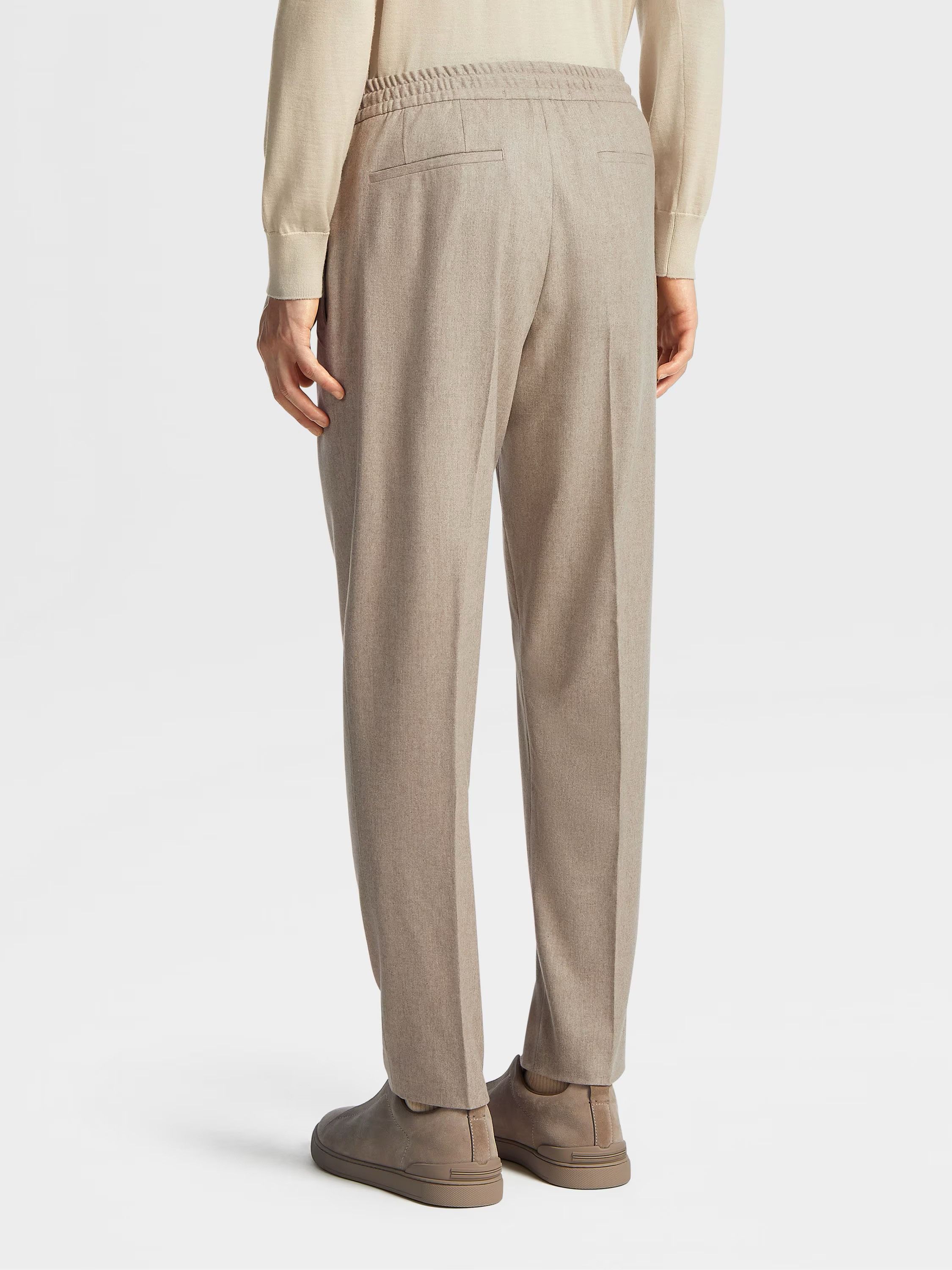 Ermenegildo Zegna UCI20A6-TT18-139 14MILMIL14 Wool Blend Joggers Size US 34 / EU 50 - 3 Thumbnail