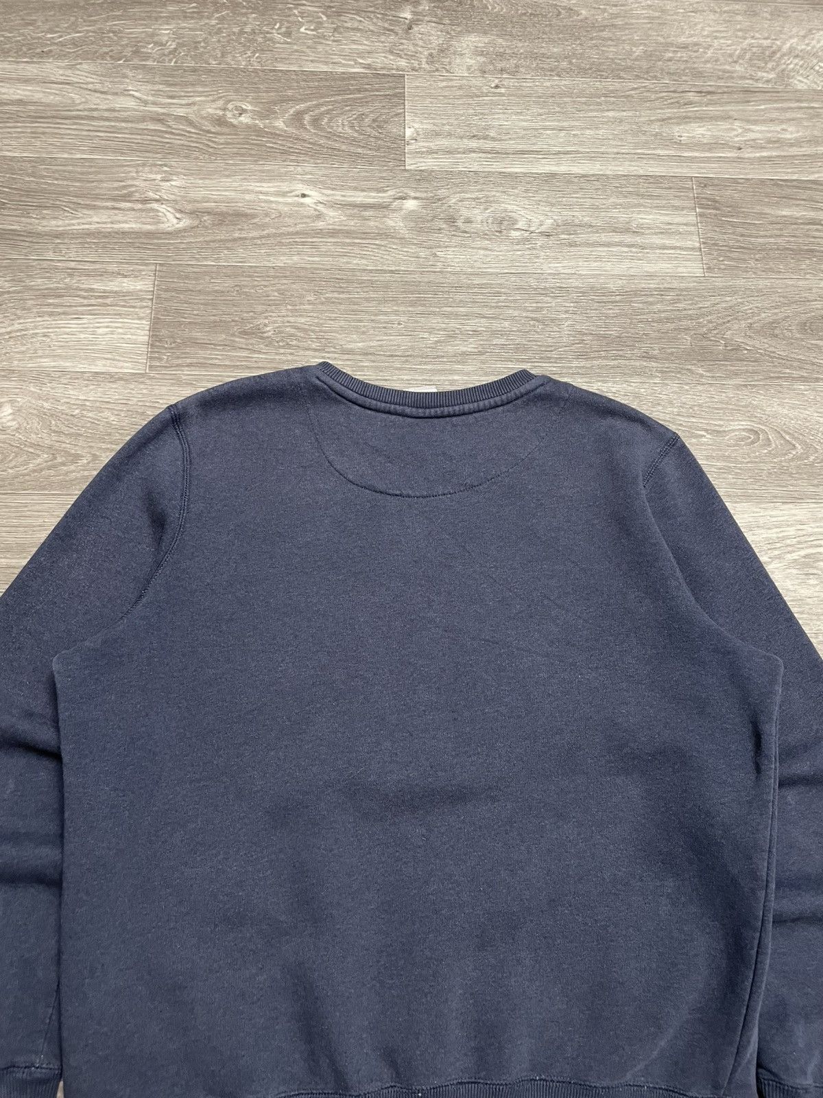 Nike Vintage Nike Navy Blue Basic Sweatshirt Crewneck Gray Tag Size US L / EU 52-54 / 3 - 16 Thumbnail