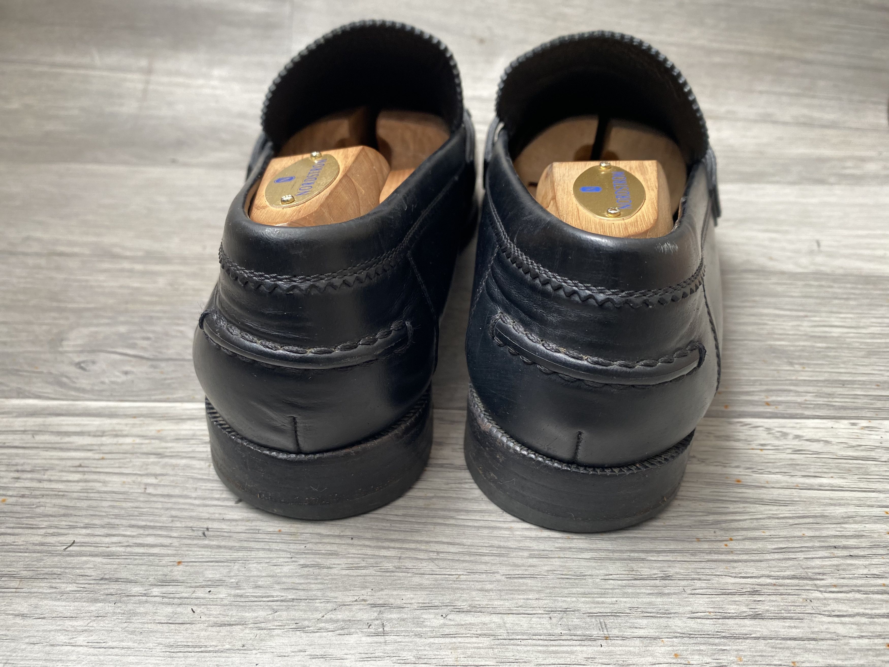 Louis Vuitton Louis Vuitton montecarlo black slip on loafers sz 42 Size US 9 / EU 42 - 6 Thumbnail