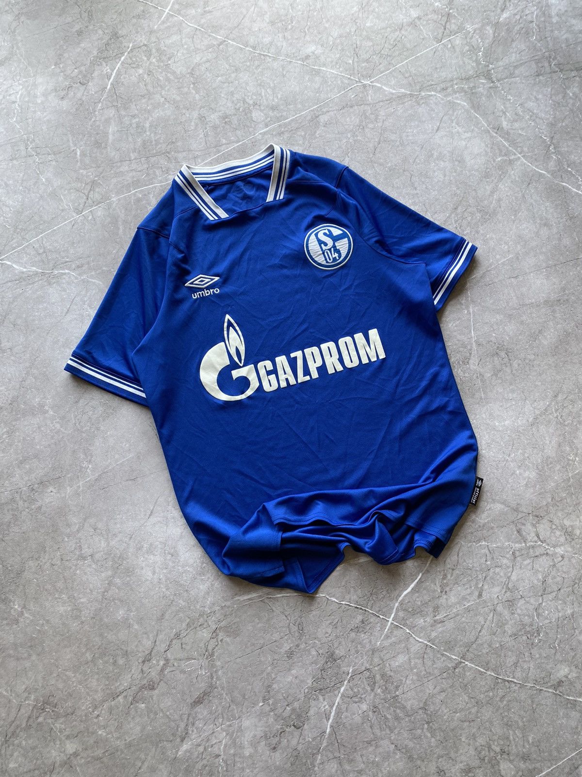 Umbro Schalke 04 Umbro 2020/21 Home Football Soccer Jersey Size US S / EU 44-46 / 1 - 1 Thumbnail