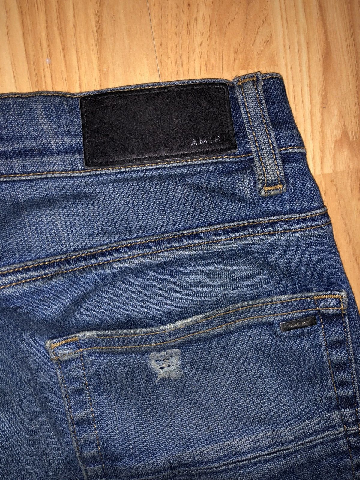 Amiri Amiri MX1 Star Patch Jean - Size 30 Size US 30 / EU 46 - 6 Thumbnail