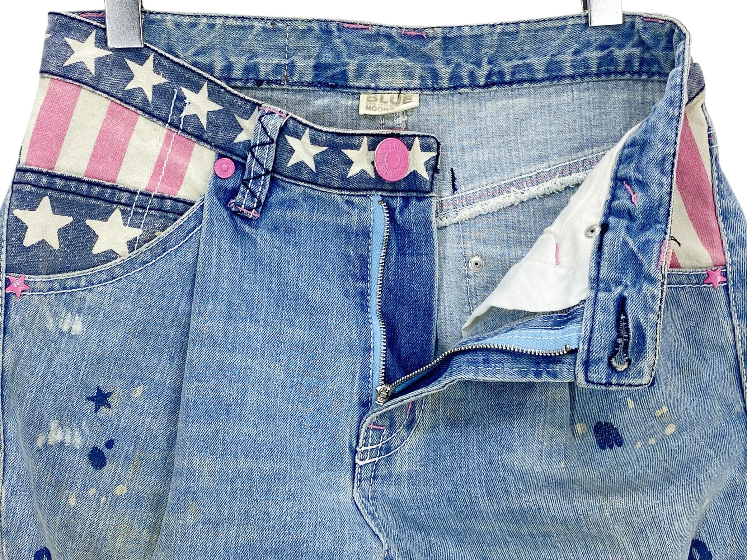 Japanese Brand Blue Moon Blue Japan Denim Jeans Japanese Surf Jeans Pants Size 26" / US 2 / IT 38 - 9 Thumbnail