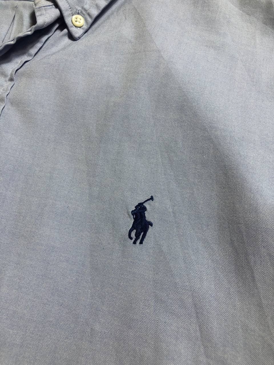 Polo Ralph Lauren × Ralph Lauren × Vintage Polo Ralph Lauren Vintage Mens Long Sleeve Striped Shirt Size US L / EU 52-54 / 3 - 8 Thumbnail
