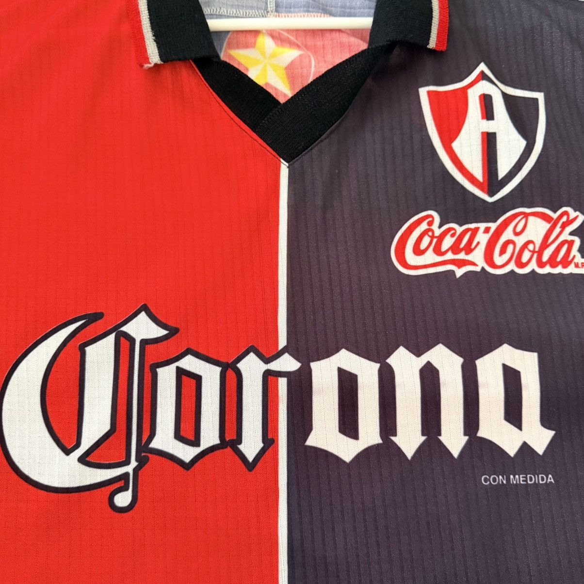 Vintage Vintage Atlas FC Liga MX Corona Coca-Cola Jersey L Size US L / EU 52-54 / 3 - 3 Thumbnail