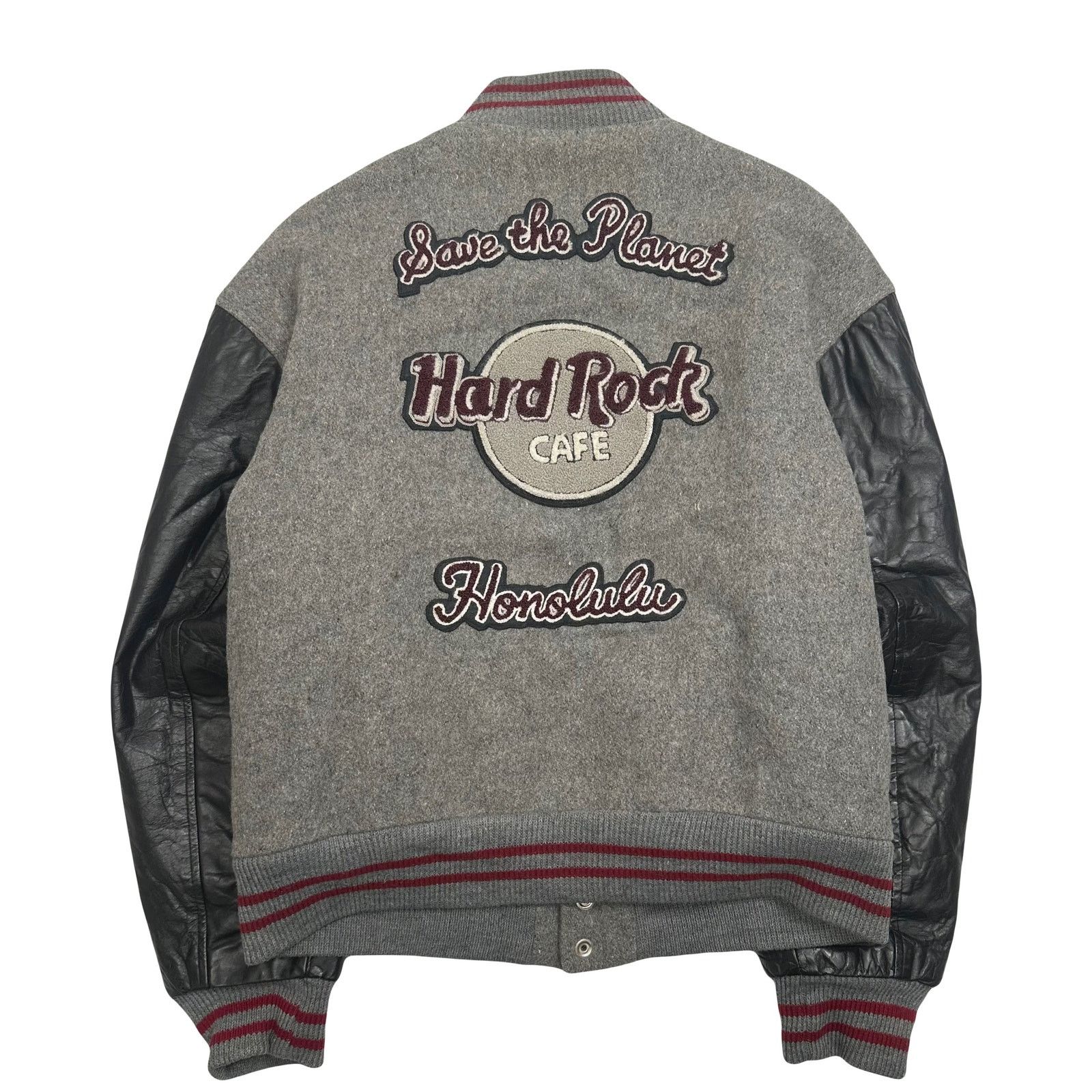 Hard Rock Cafe Vintage Hard Rock Cafe Honolulu Varsity Jacket S Size US S / EU 44-46 / 1 - 2 Thumbnail