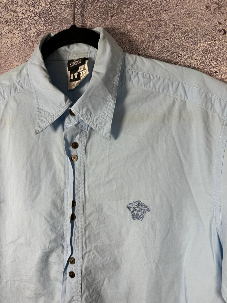 Versace Jeans Couture VIntage Versace Jeans Couture Mettal Logo Krall y2k Size US L / EU 52-54 / 3 - 5 Thumbnail