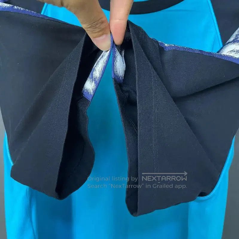 Fendi Fendi Blue Cotton Women's T-Shirt . Size L / US 10 / IT 46 - 4 Thumbnail