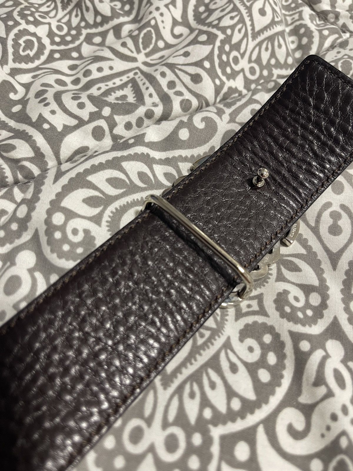 Loewe LOEWE Reversible Anagram Belt Size 46 - 4 Thumbnail