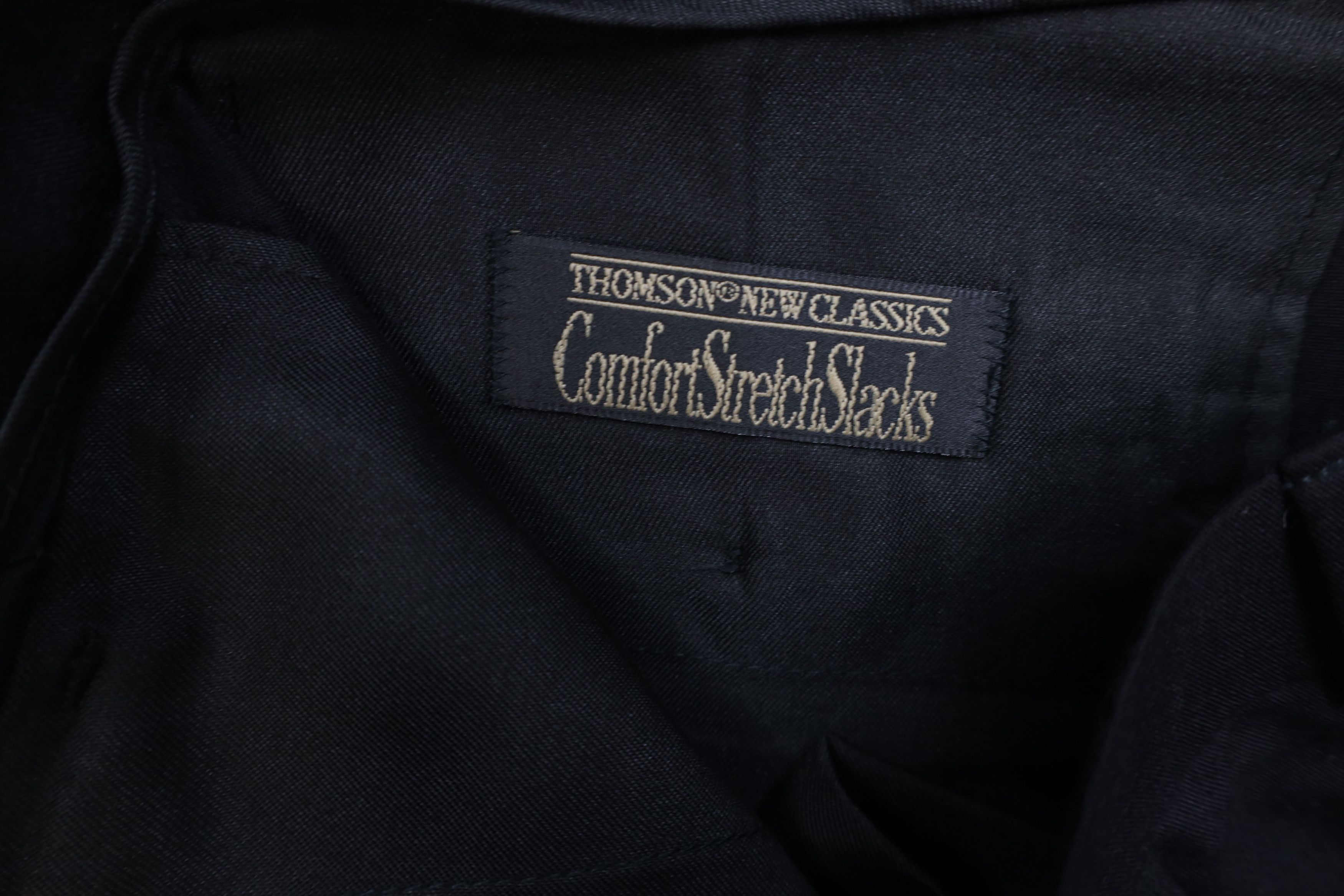 Vintage Vintage 90s Streetwear Blend Wide Leg Chino Pants Dark Blue Size US 34 / EU 50 - 7 Thumbnail