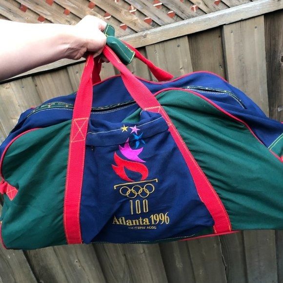 image of Vintage 1992 Atlanta 1996 Oylmpics Duffle Bag, Men's