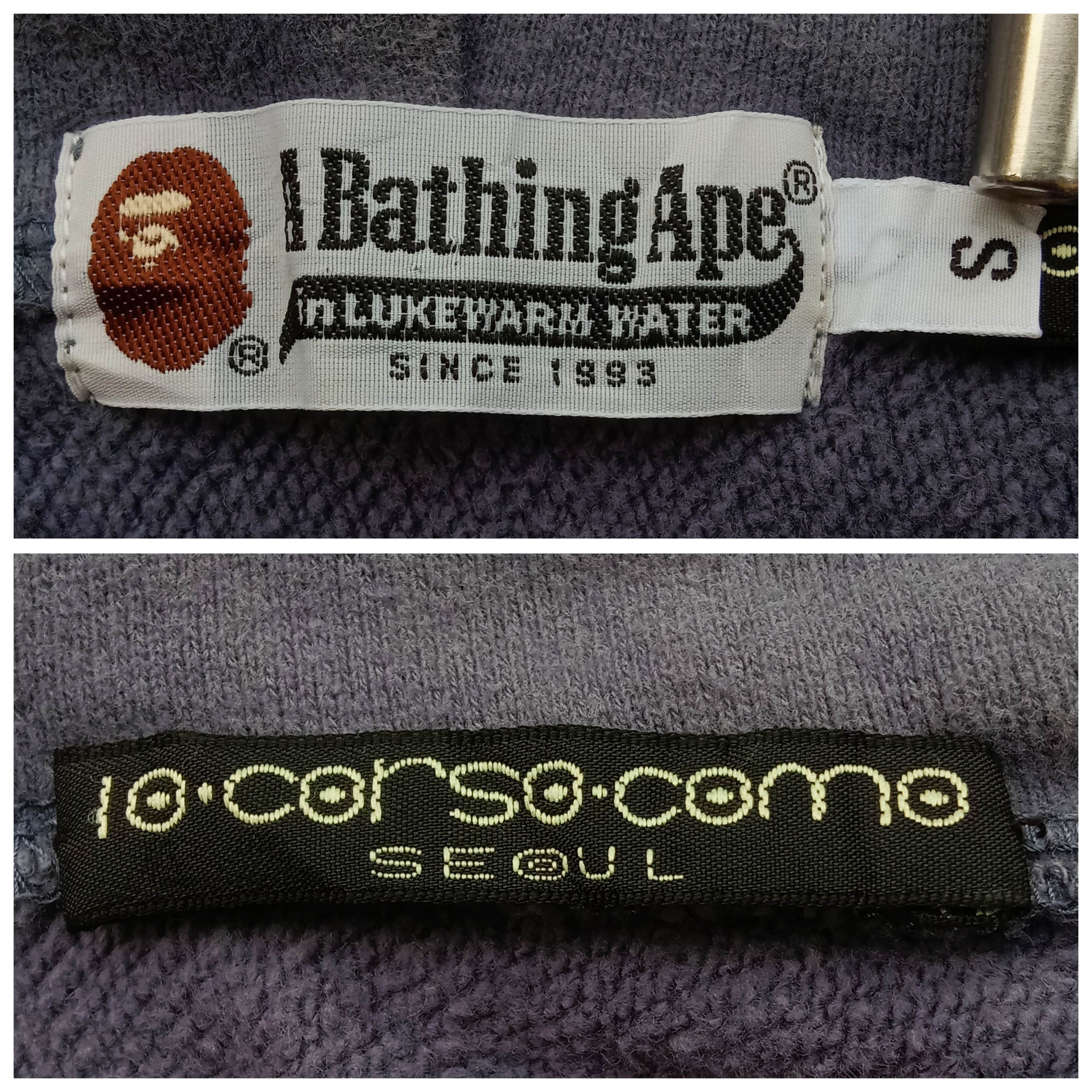 Bape 2010 Bape x 10 Corso Como Full Zip Hoodie Size US S / EU 44-46 / 1 - 6 Thumbnail