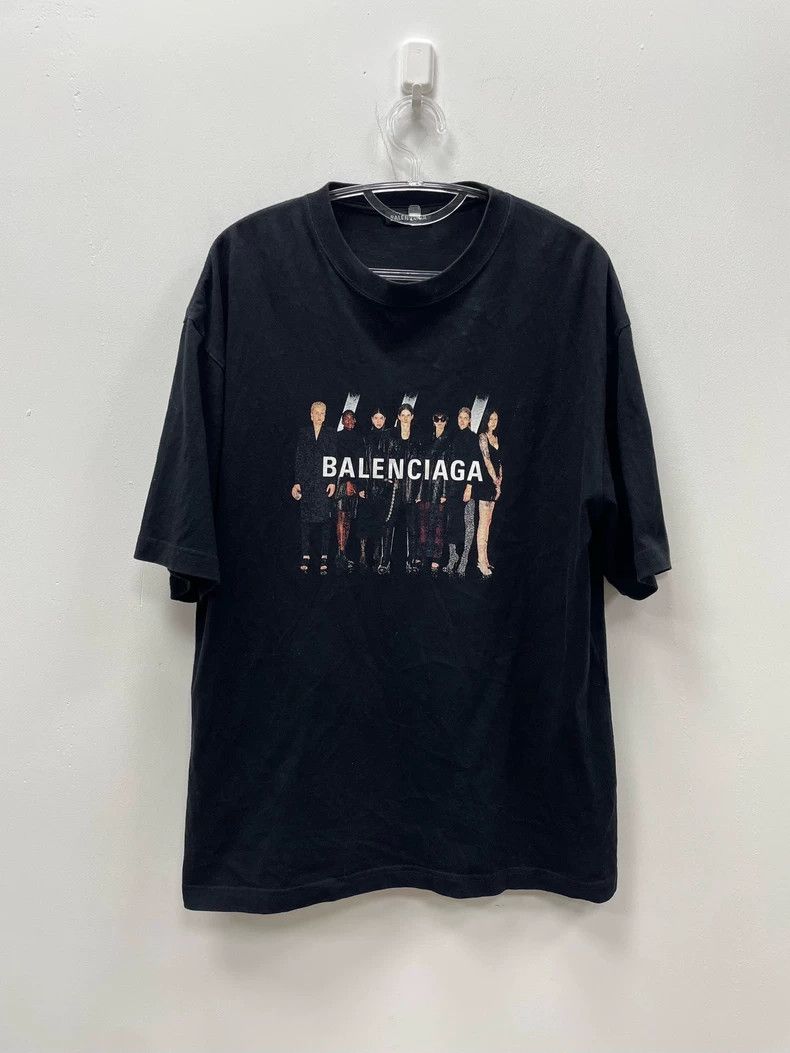 Balenciaga Balenciaga Band t-shirt Size US M / EU 48-50 / 2 - 1 Thumbnail