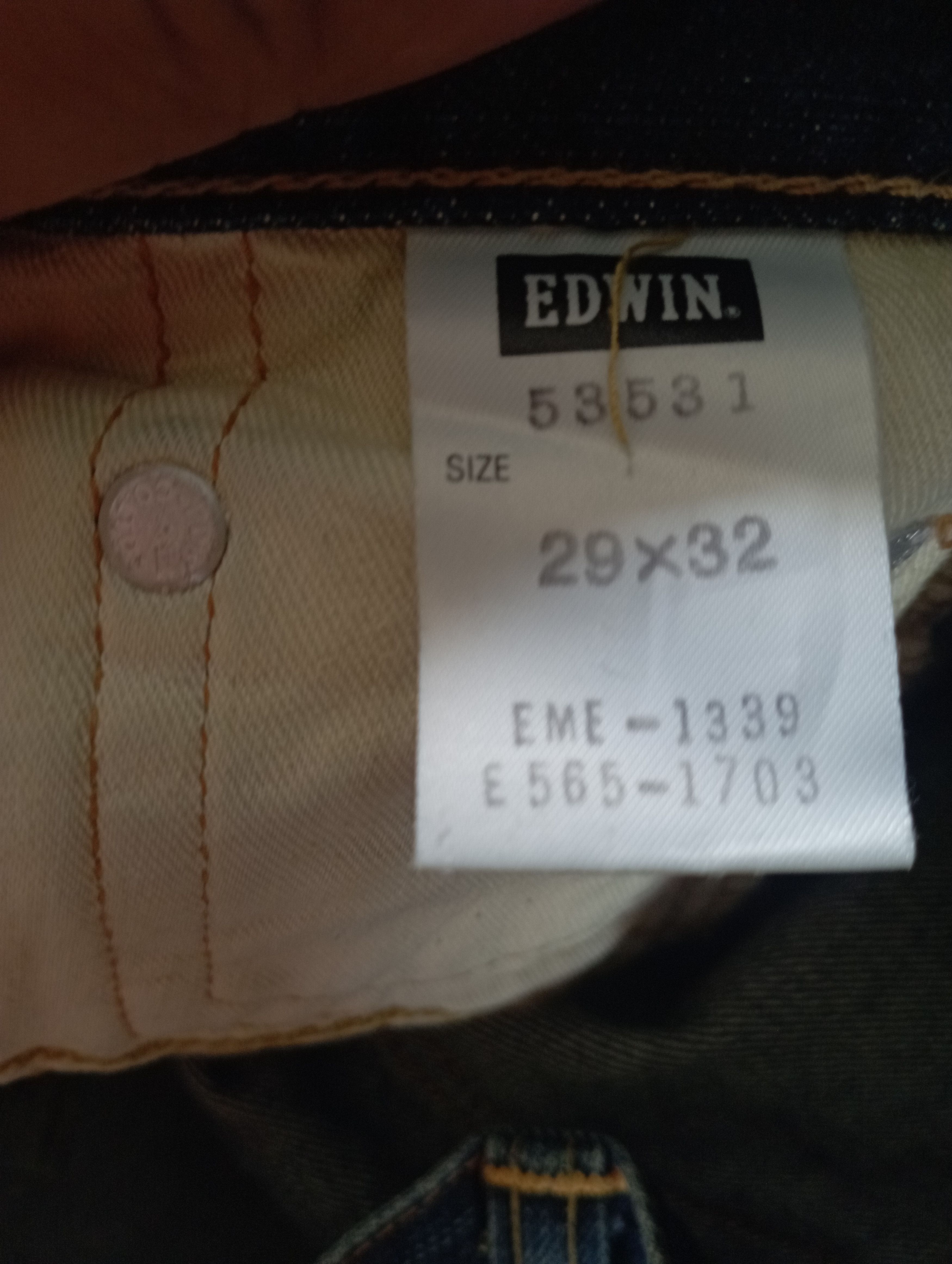 Edwin Flare Jeans Japan Edwin 503 Stone Wash Bootcut Jeans Size 29" - 17 Thumbnail