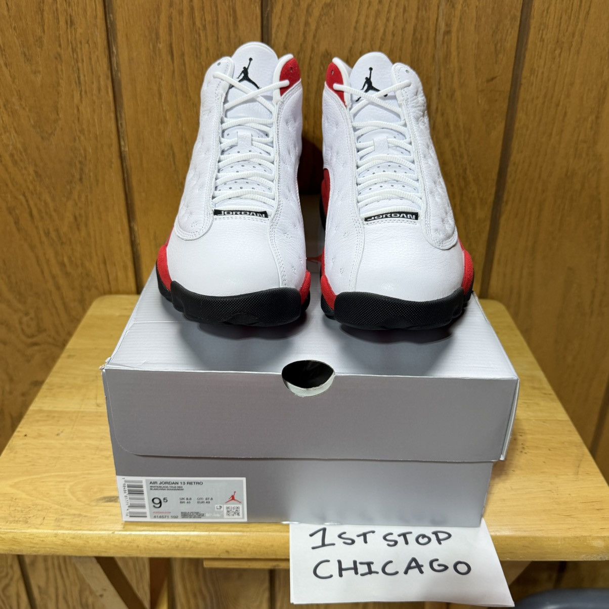 Jordan Brand Nike Air Jordan 13 Retro Chicago Red 2026 414571-102 9.5 NEW Size US 9.5 / EU 42-43 - 2 Thumbnail