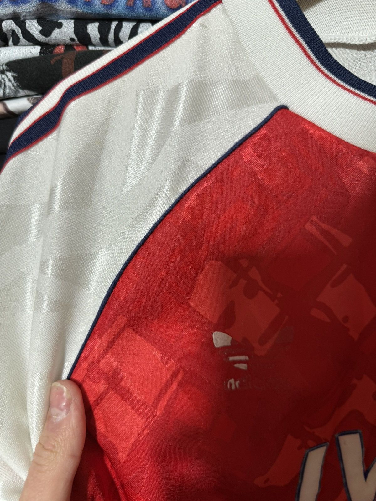 Adidas Vintage Adidas Arsenal 1990 1991 1992 Home Soccer Jersey Size US L / EU 52-54 / 3 - 13 Thumbnail