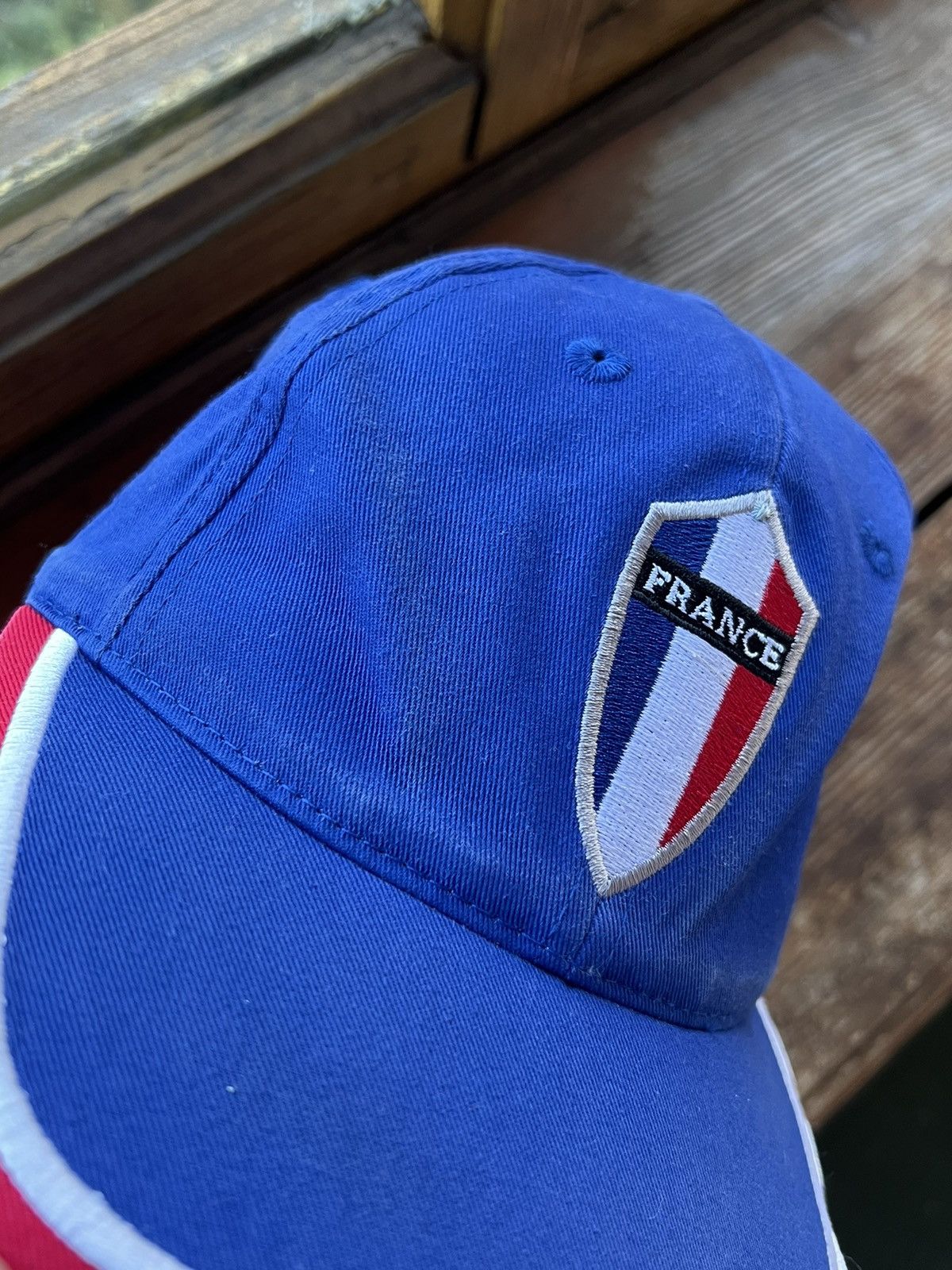 Adidas Vintage Hat Adidas France Football Cap Size ONE SIZE - 4 Thumbnail