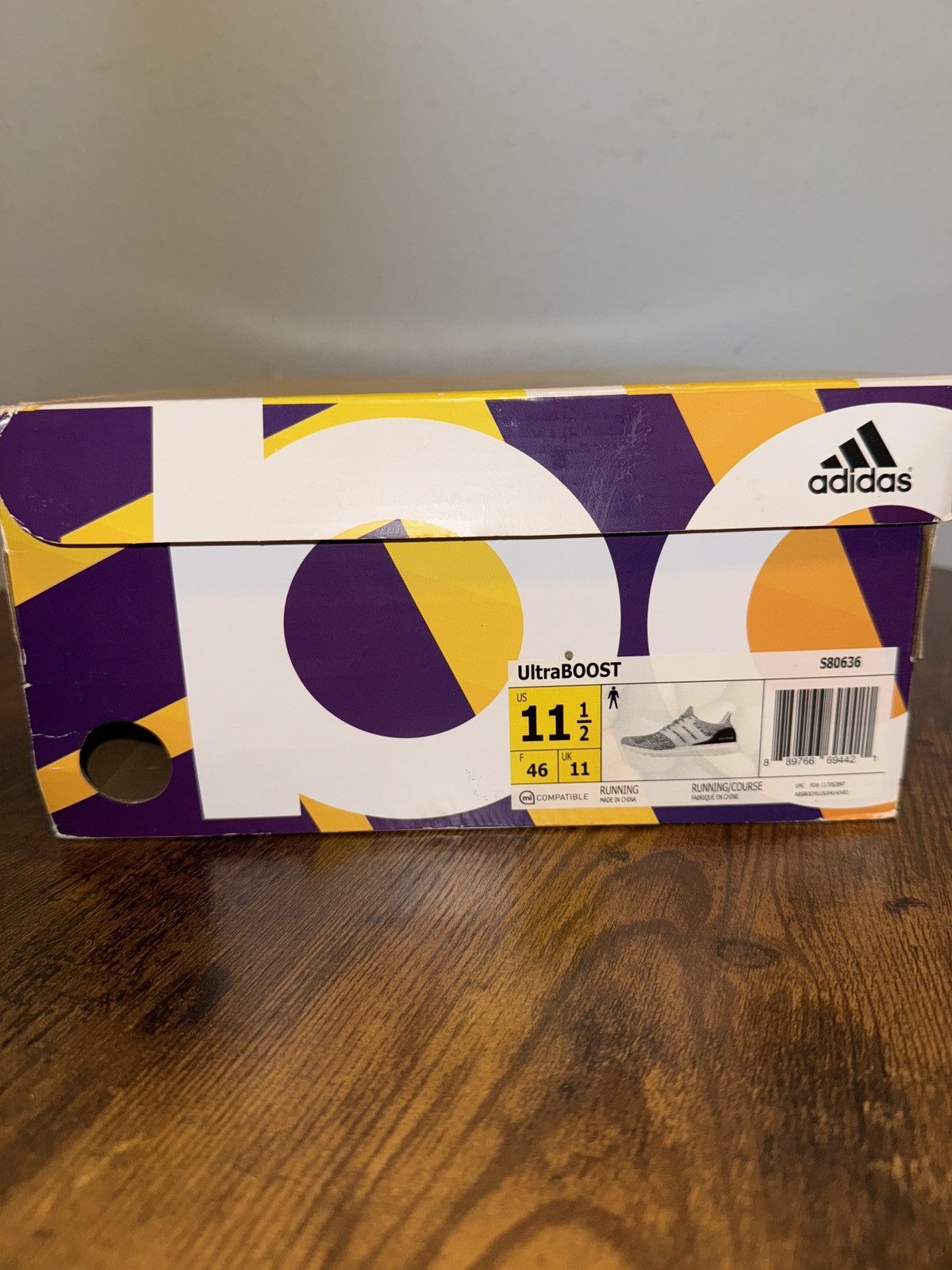 Adidas ULTRABOOST 3.0 “Oreo” Size US 11.5 / EU 44-45 - 5 Thumbnail