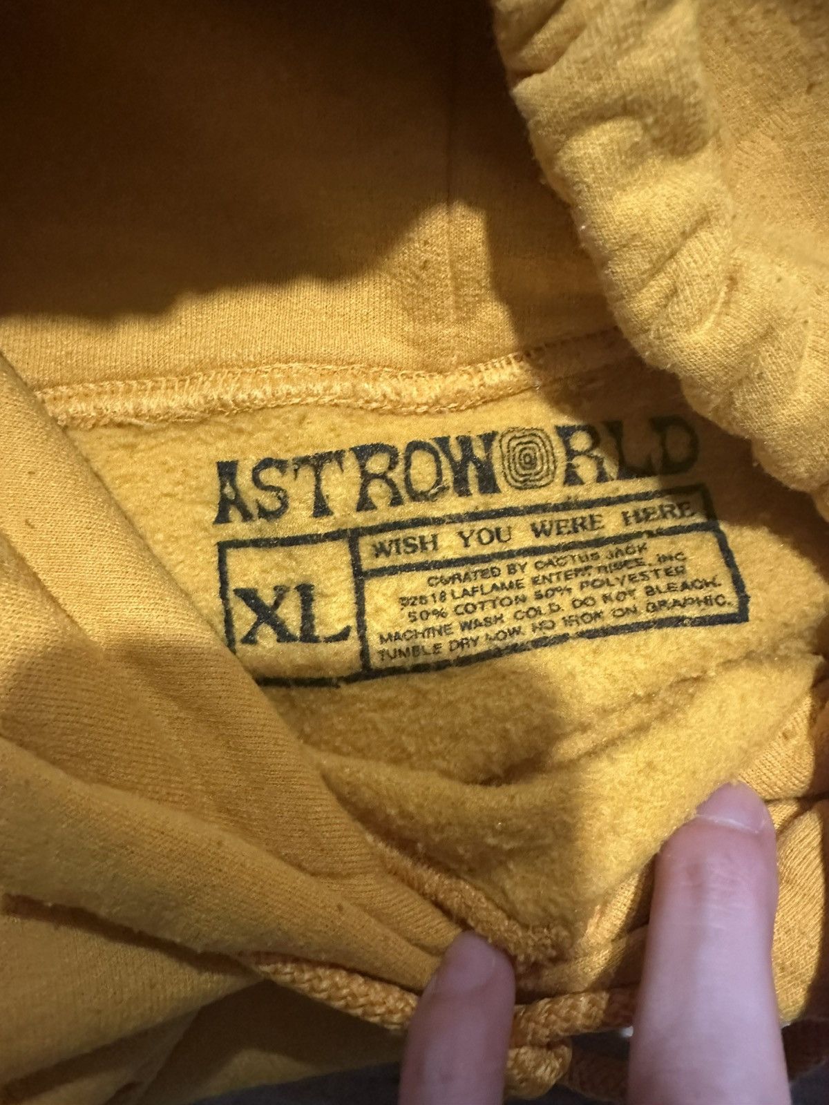 Travis Scott TRAVIS SCOTT ASTROWORLD WISH YOU WERE HERE HOODIE Size US XL / EU 56 / 4 - 3 Thumbnail